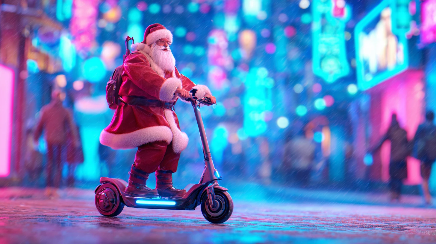 fond d'écran Père Noël updated windows 11 téléchargement gratuit