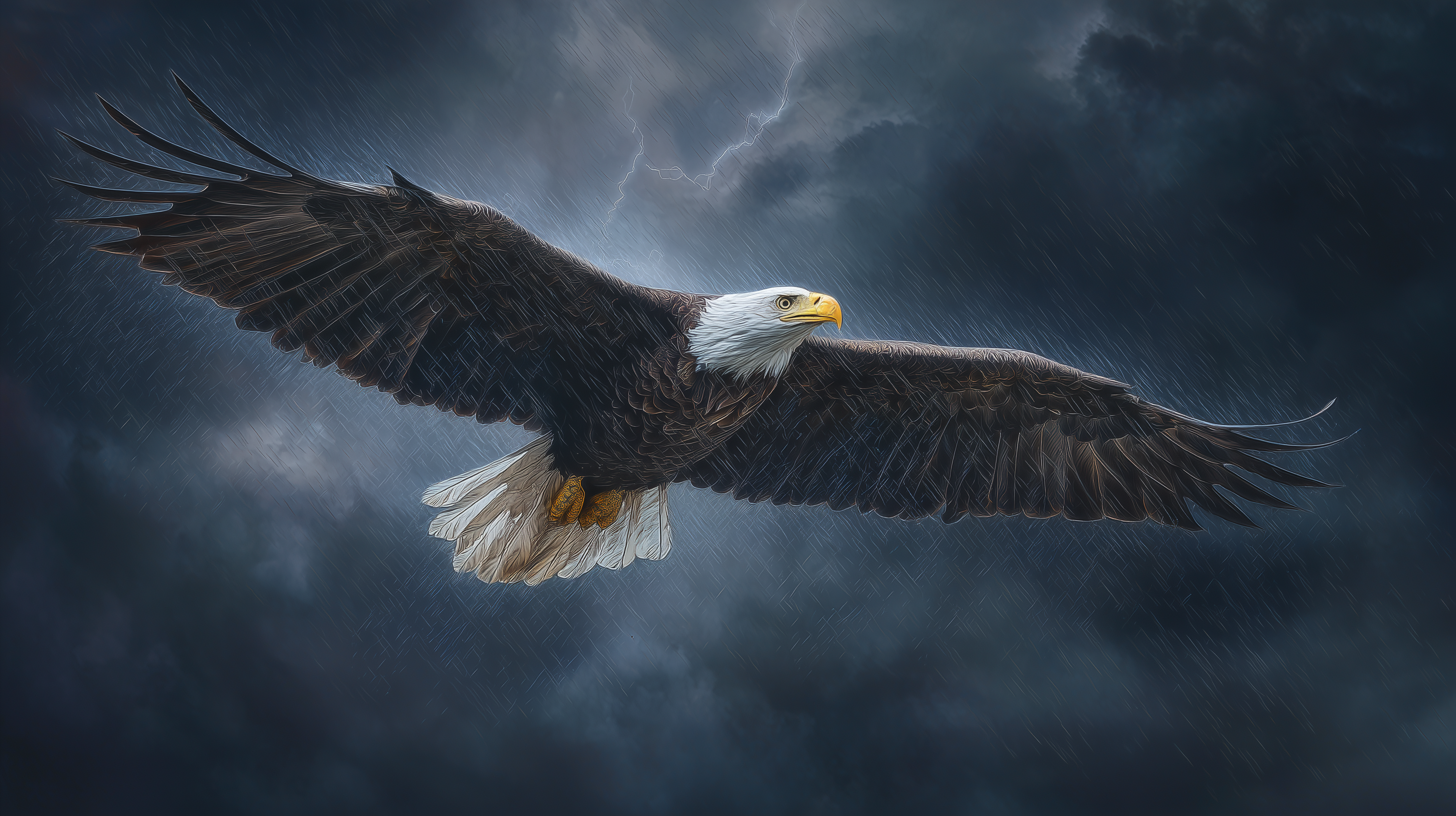 fond d'écran Pygargue à tête blanche pc 1920x1080 4k téléchargement gratuit