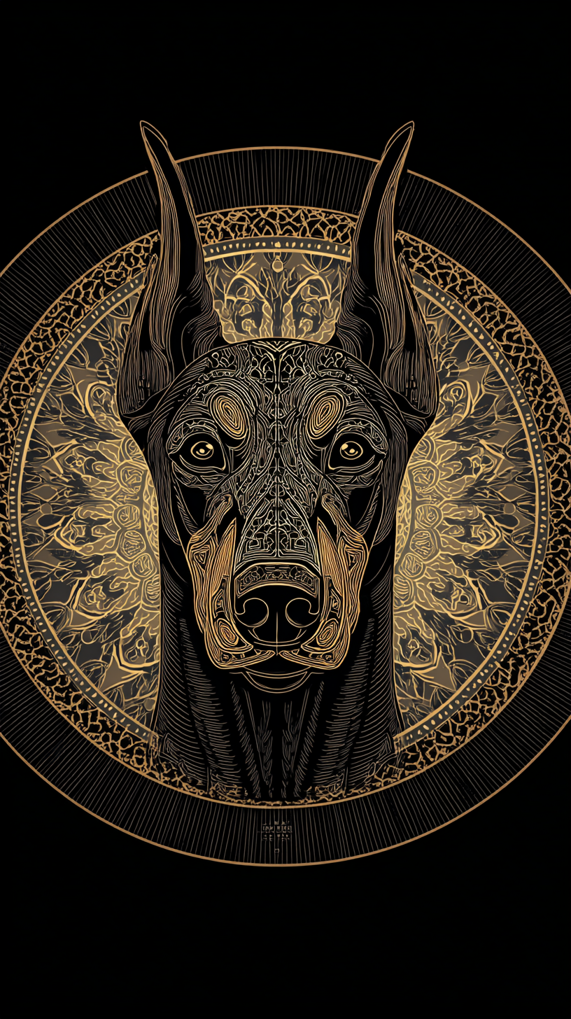 fond d'écran Doberman iphone 7 gratuit