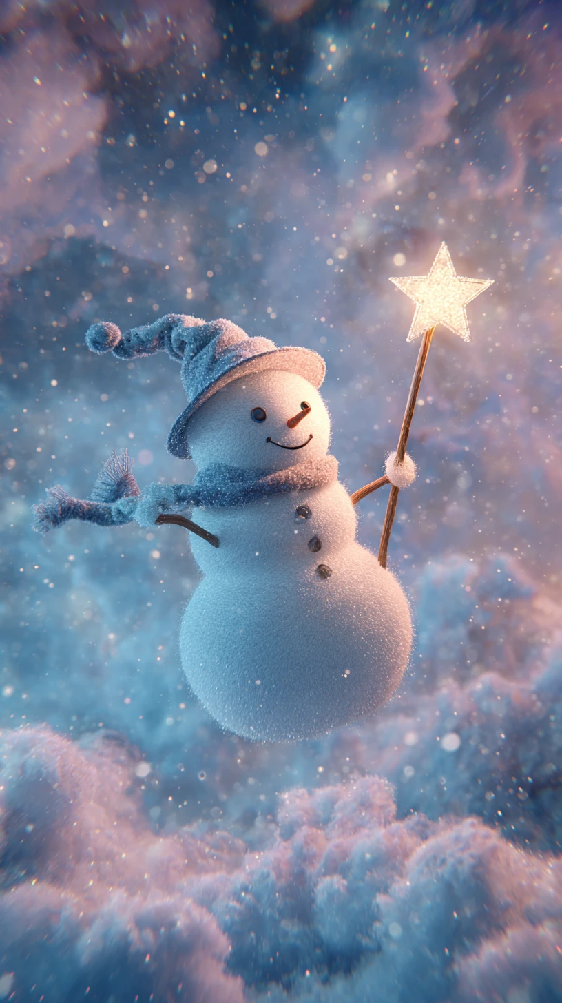 fond d'écran Bonhomme de neige updated téléphone OnePlus gratuit