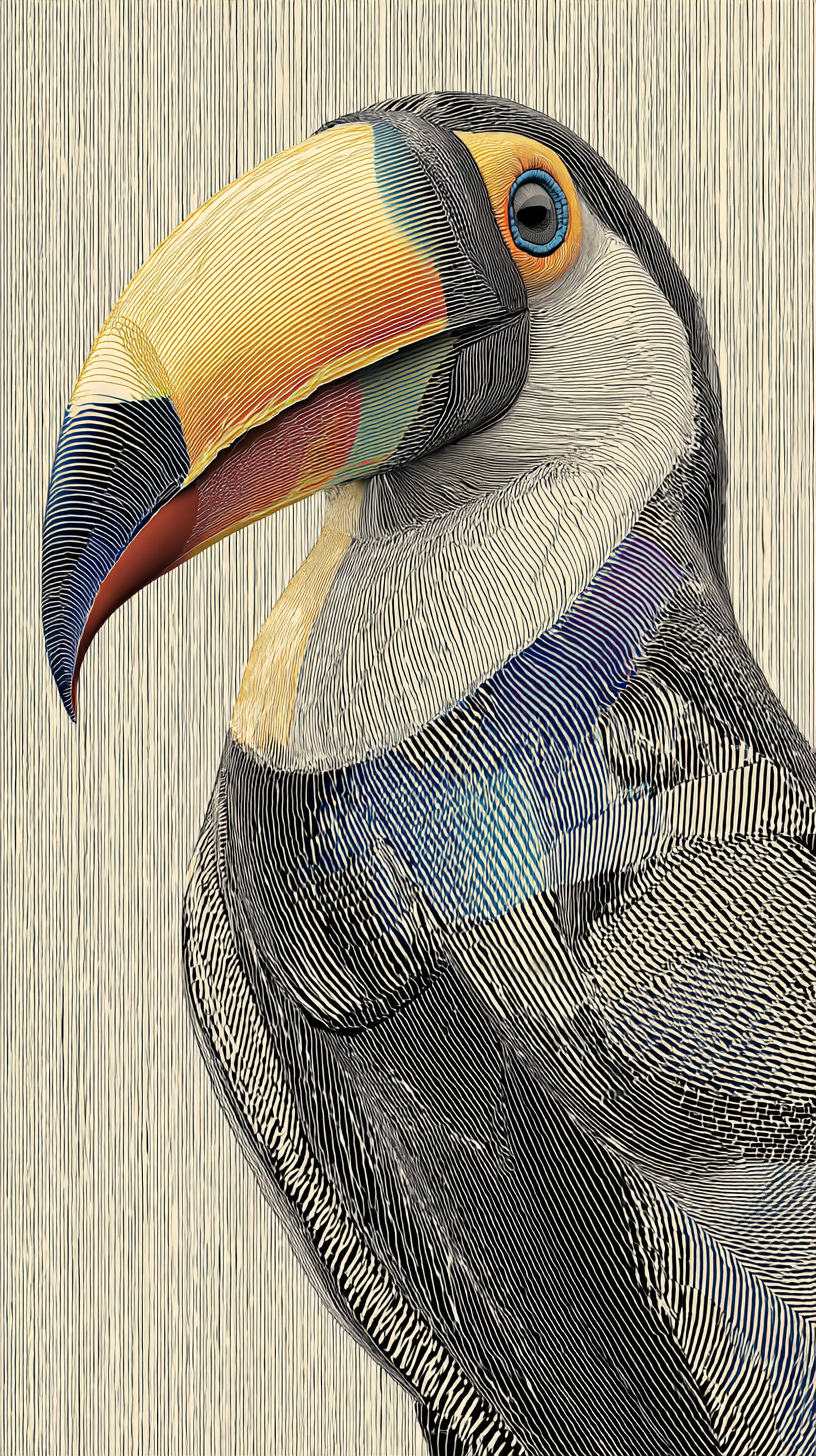 fond d'écran Toucan téléphone Google télécharger gratuit