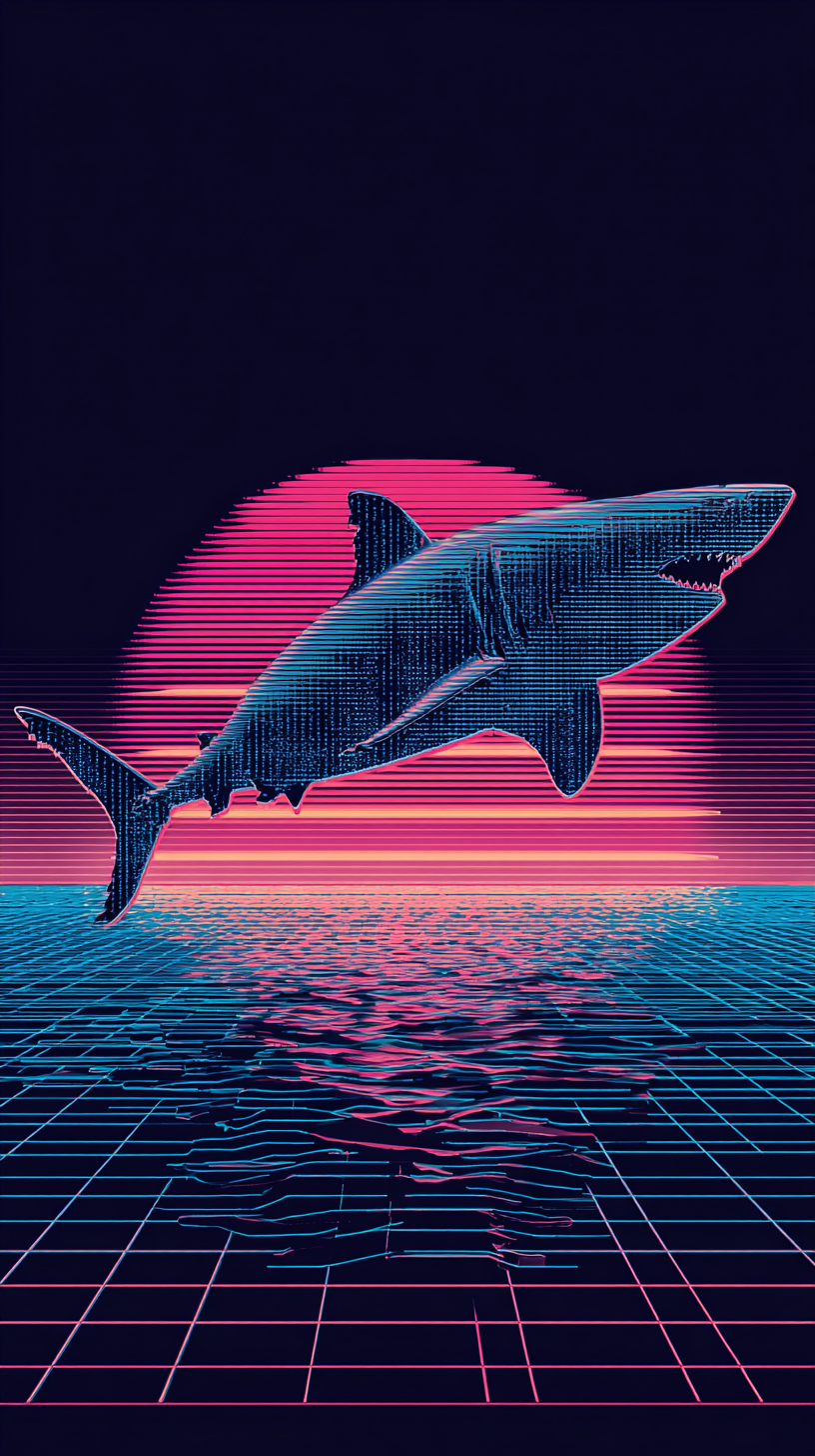 xiaomi fond d'écran Requin télécharger gratuit