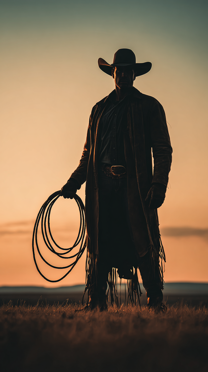 fond d'écran cowboy iphone 16 pro max gratuit