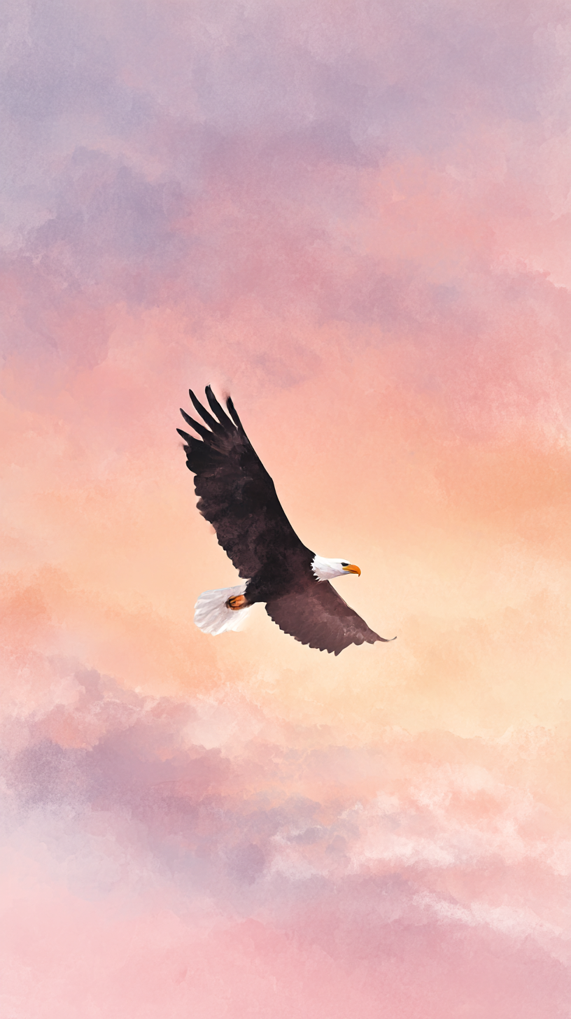 fond d'écran Pygargue à tête blanche téléphone OnePlus télécharger gratuit