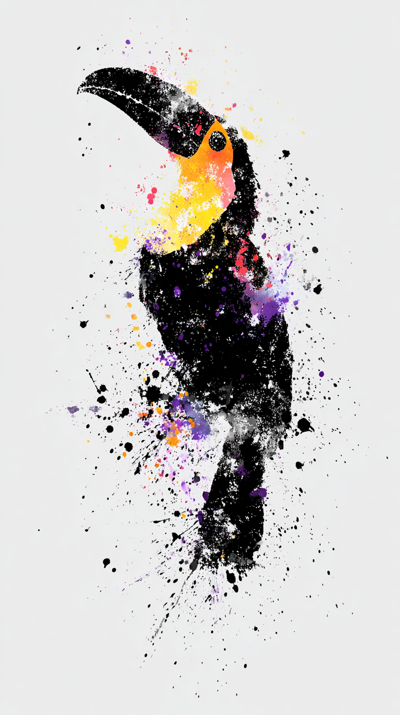 fond d'écran Toucan iphone 16 pro gratuit