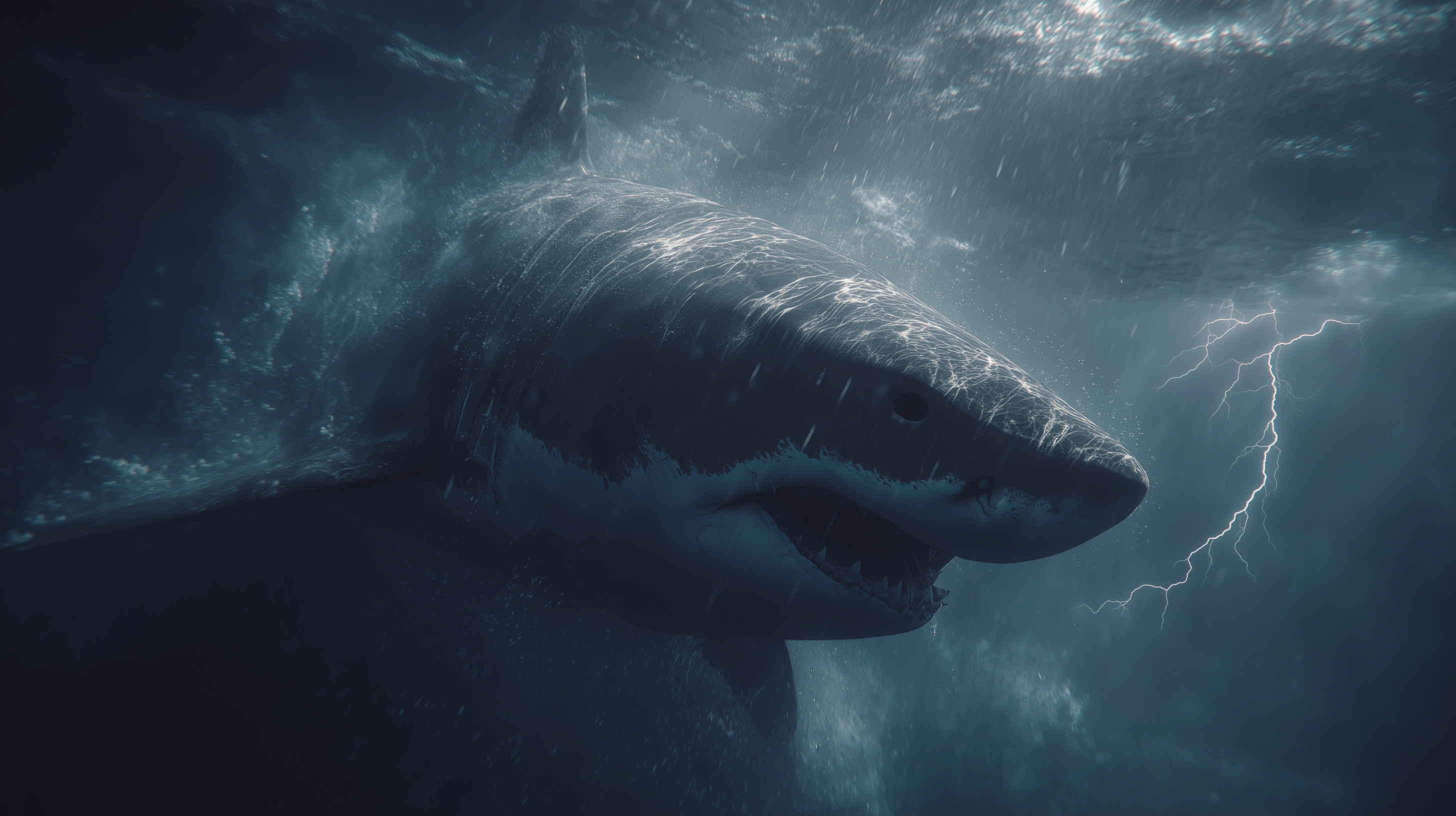 fond d'écran Requin pc 2560x1440 téléchargement gratuit