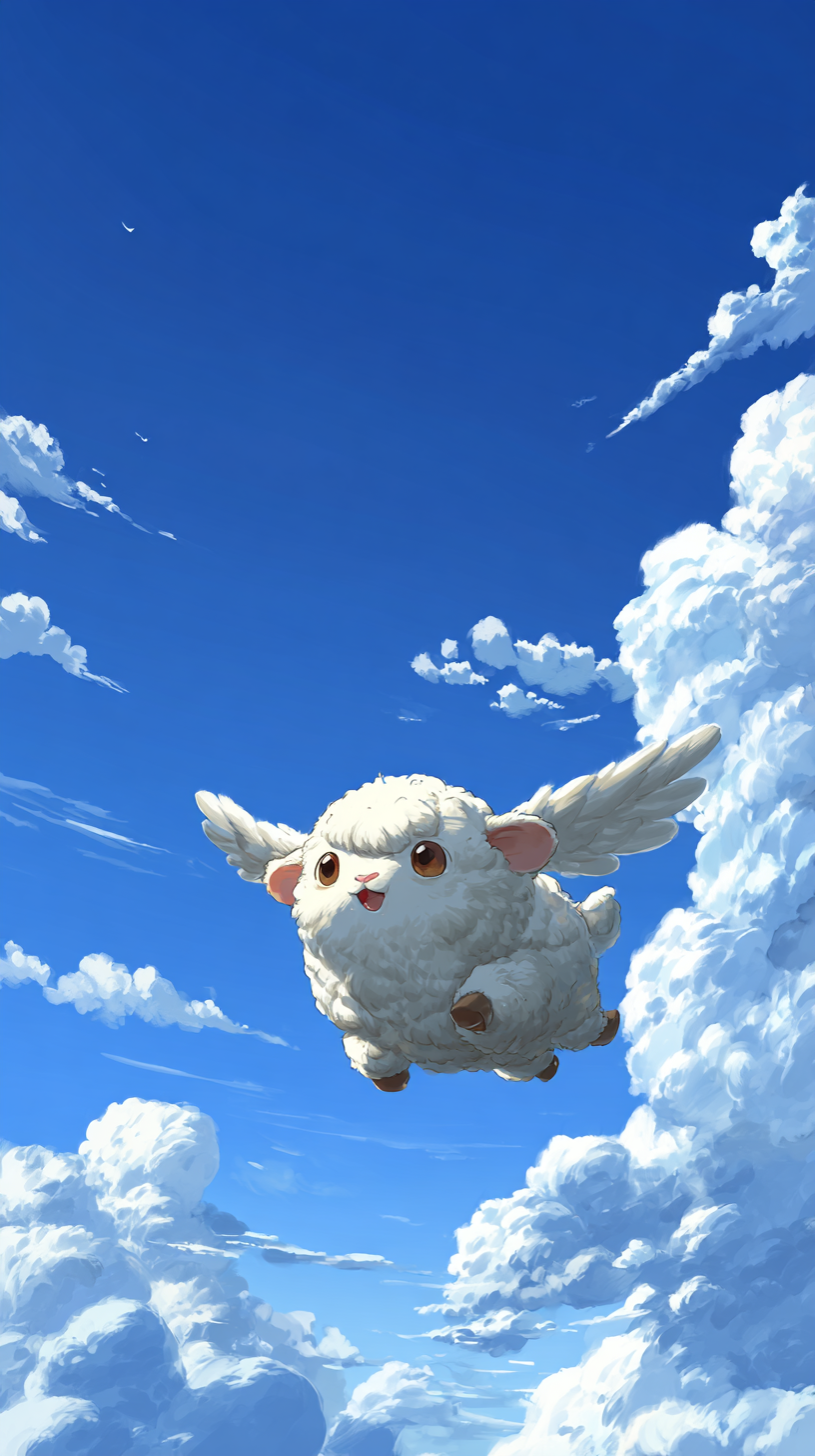 fond d'écran Mouton téléphone Oppo gratuit
