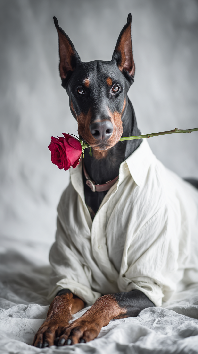 fond d'écran Doberman pour iphone gratuit