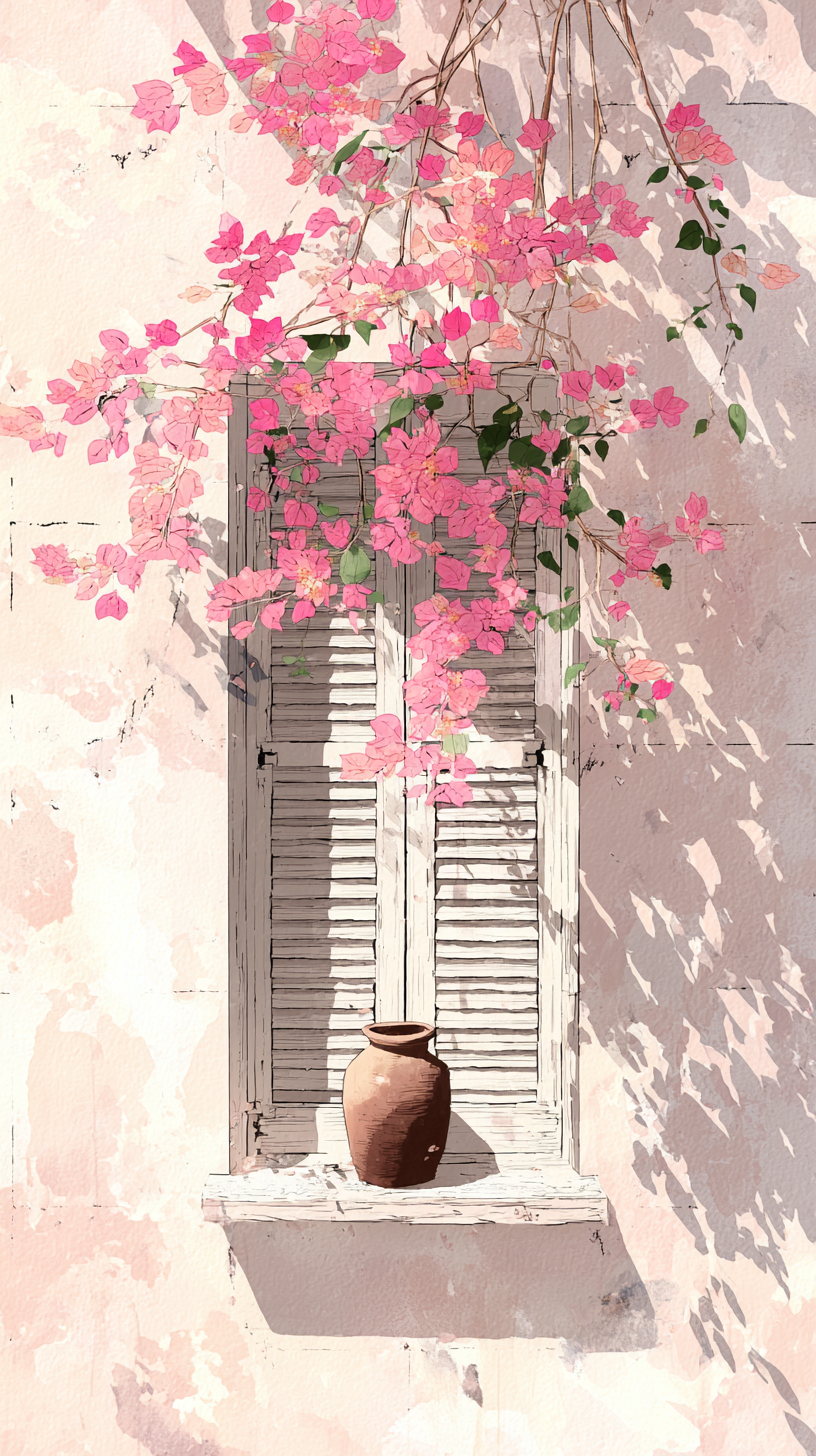 fond d'écran Bougainvillea téléphone OnePlus télécharger gratuit