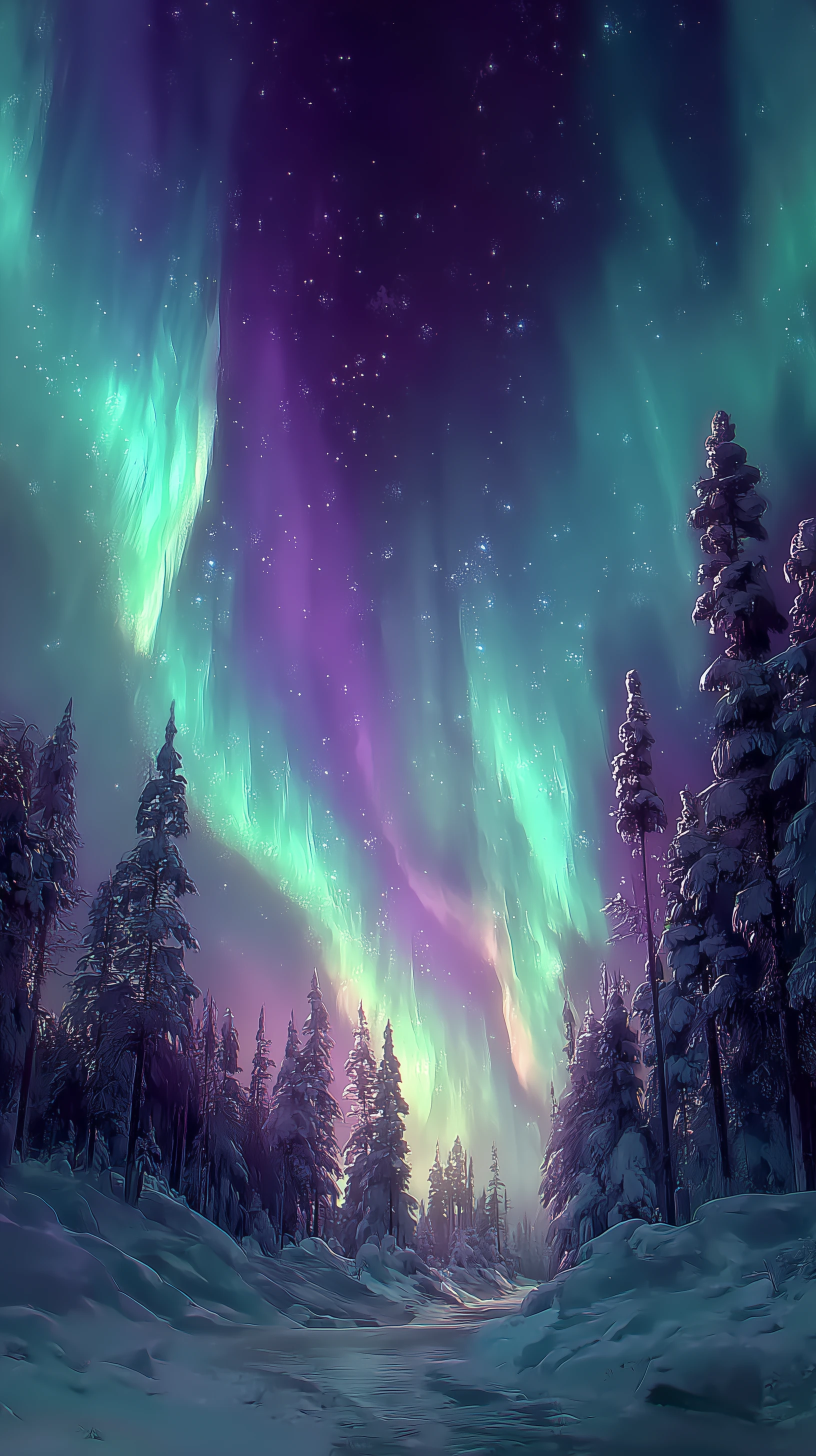 fond d'écran Noël updated iphone 15 pro gratuit