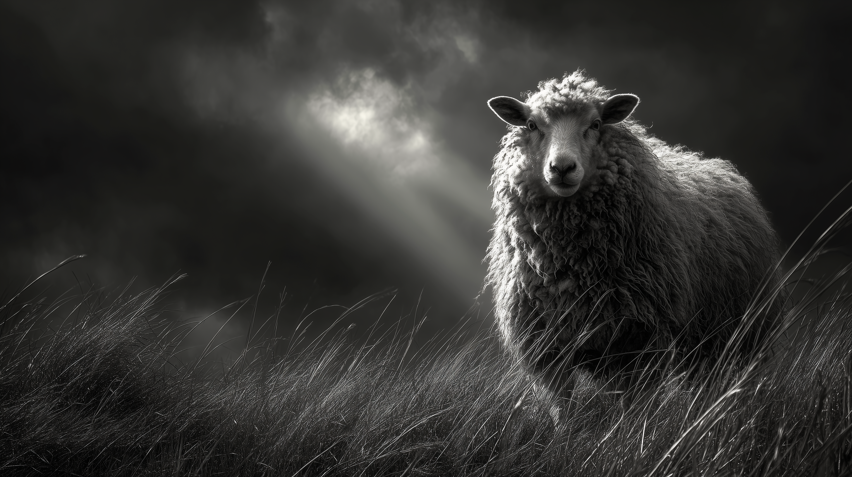 fond d'écran Mouton ultra large téléchargement gratuit