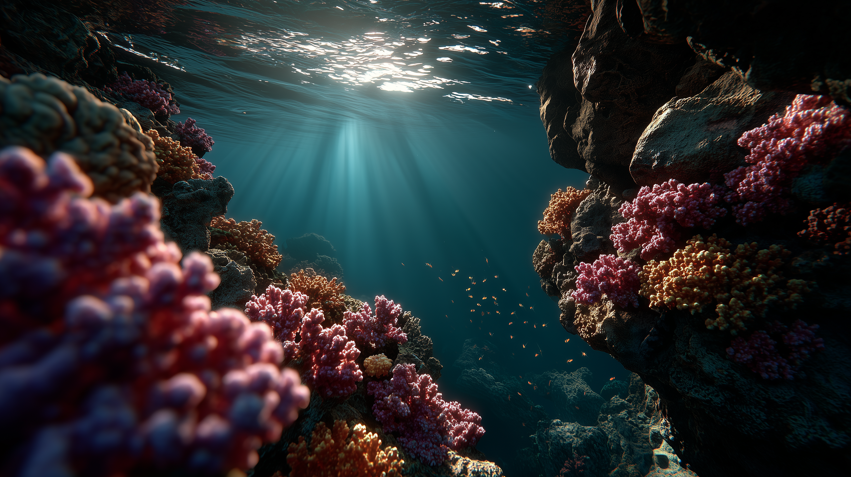 fond d'écran recif corail windows téléchargement gratuit