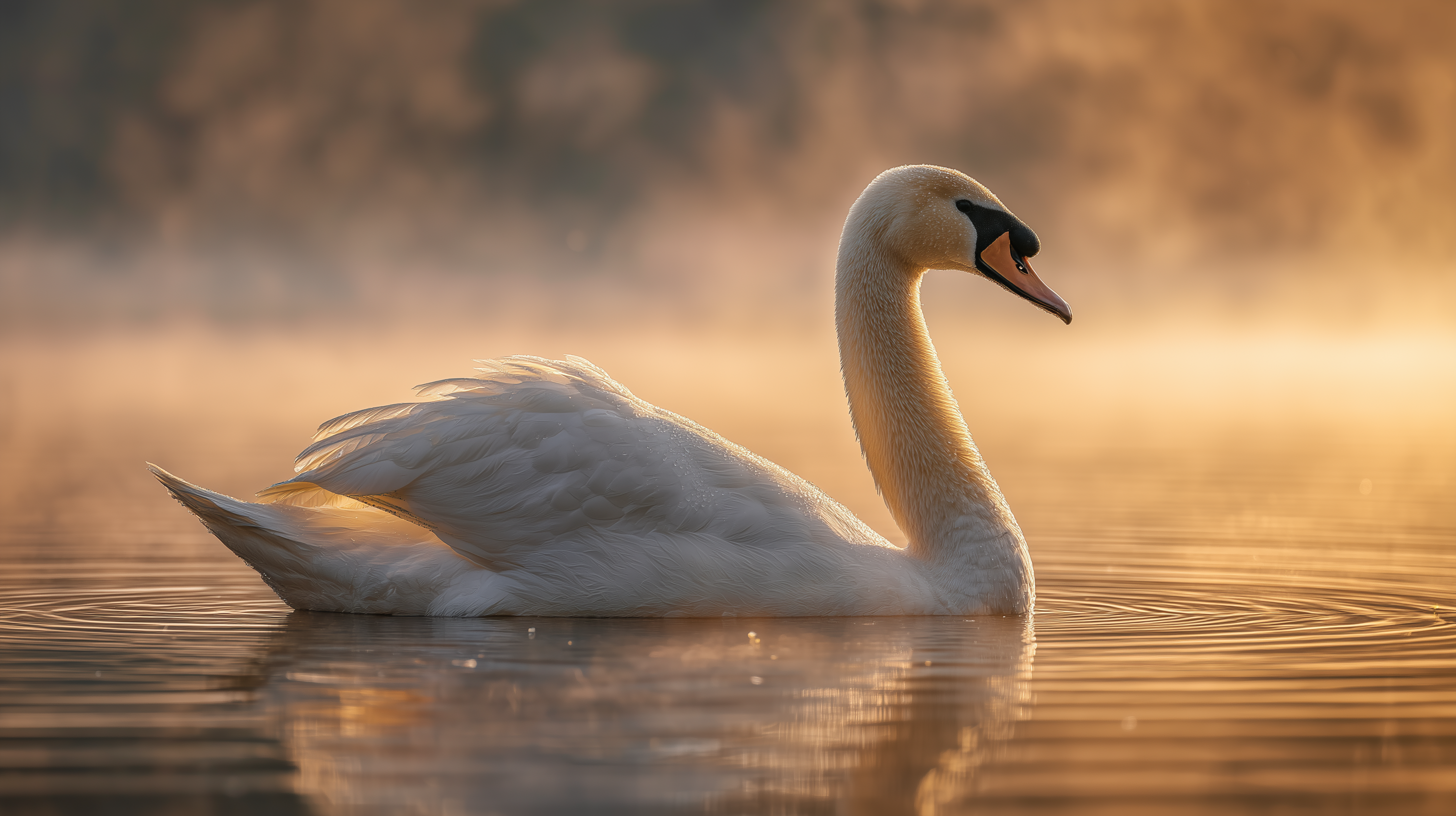 fond d'écran Cygne windows 11 1920x1080 téléchargement gratuit