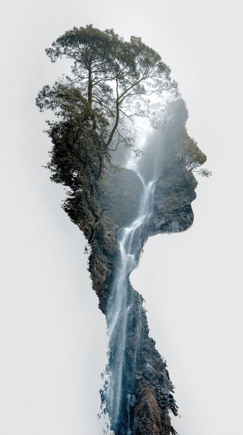 fond d'écran Double exposition android gratuit télécharger gratuit