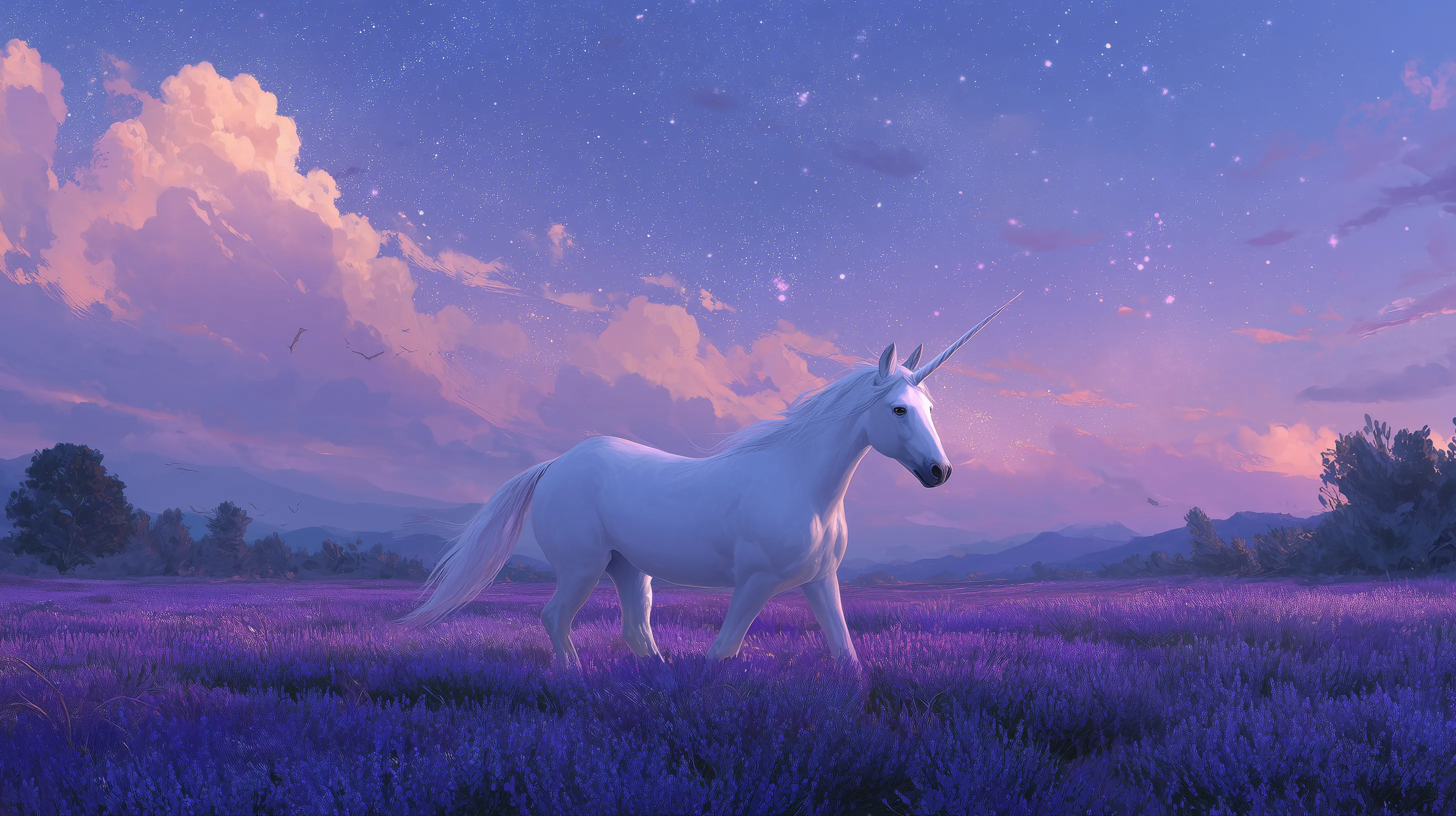 fond d'écran Licorne updated MSI téléchargement gratuit