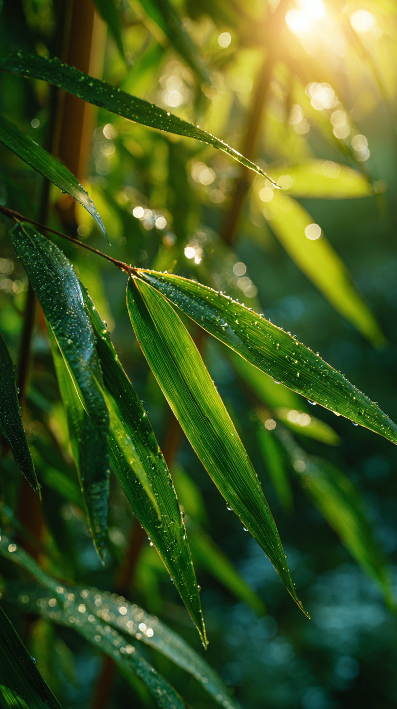 fond d'écran bambou android 4k télécharger gratuit