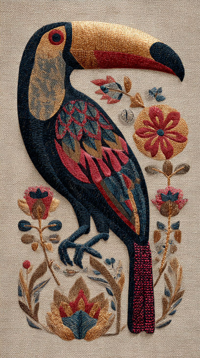 iphone fond d'écran Toucan gratuit