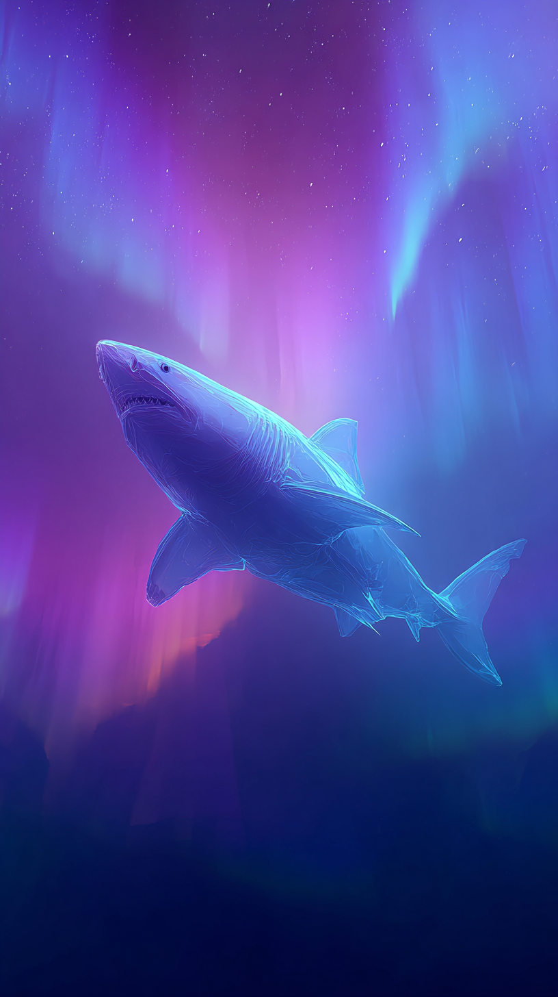 fond d'écran Requin de téléphone gratuit