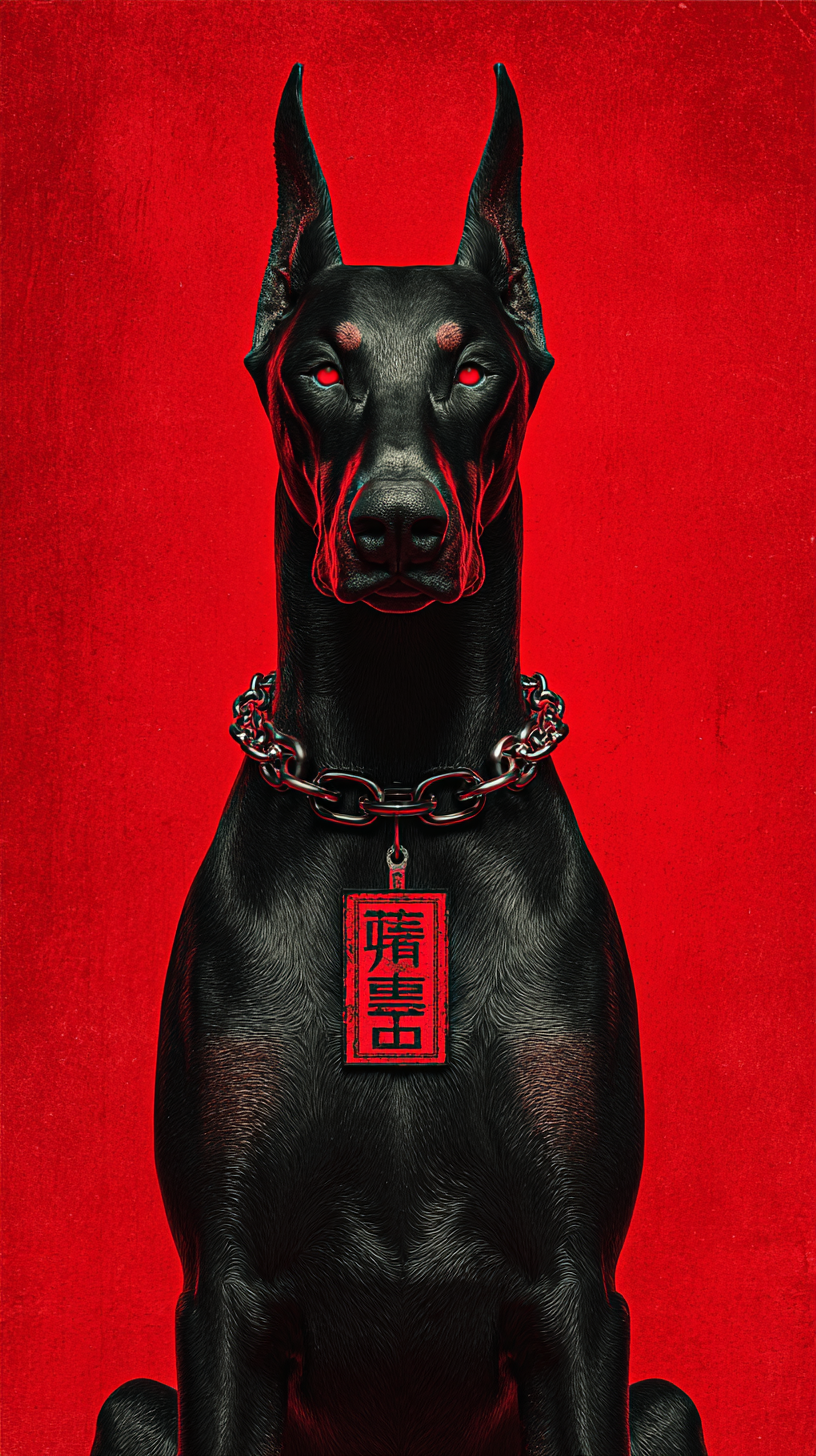 fond d'écran Doberman iphone 17 air gratuit