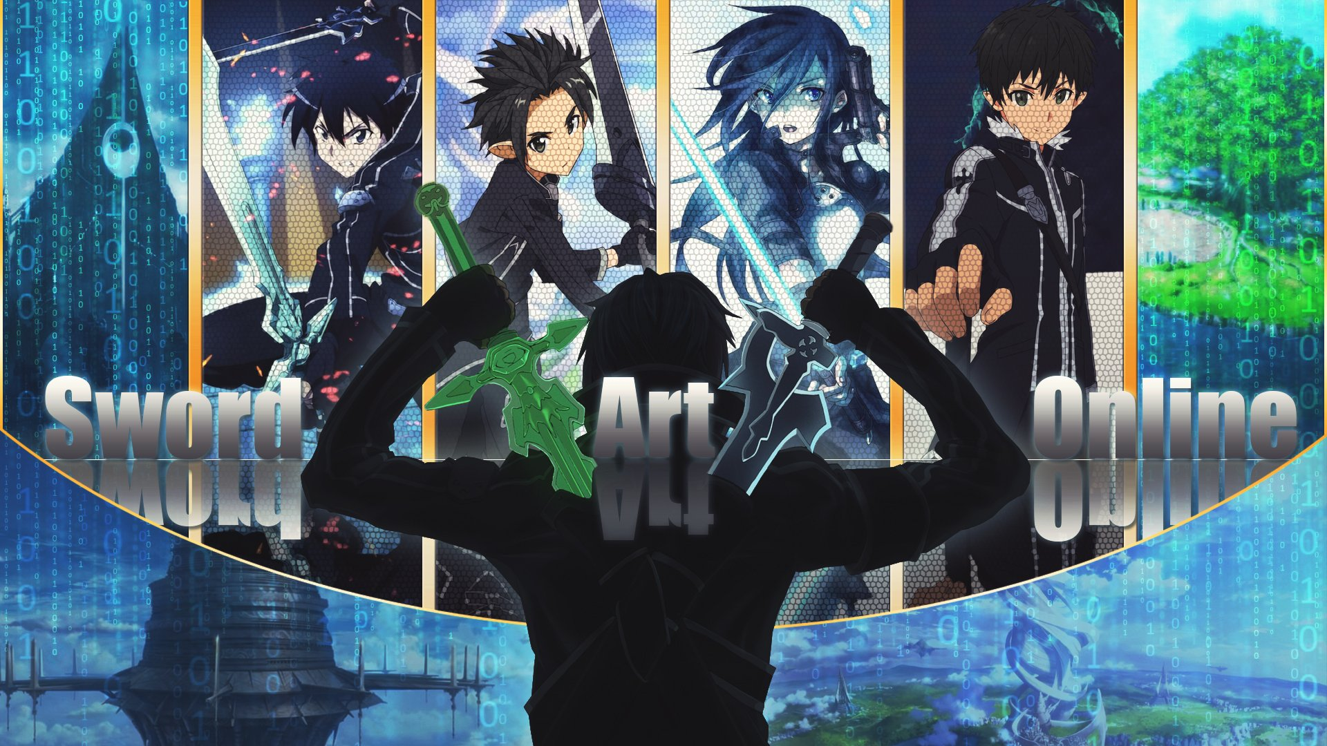 fond d'écran Sword Art Online windows xp téléchargement gratuit