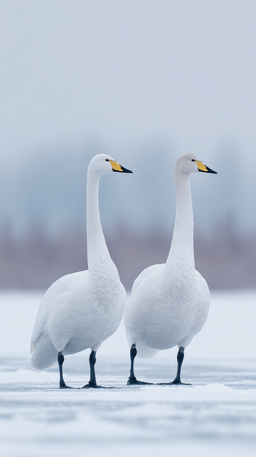 fond d'écran Cygne téléphone Xiaomi télécharger gratuit