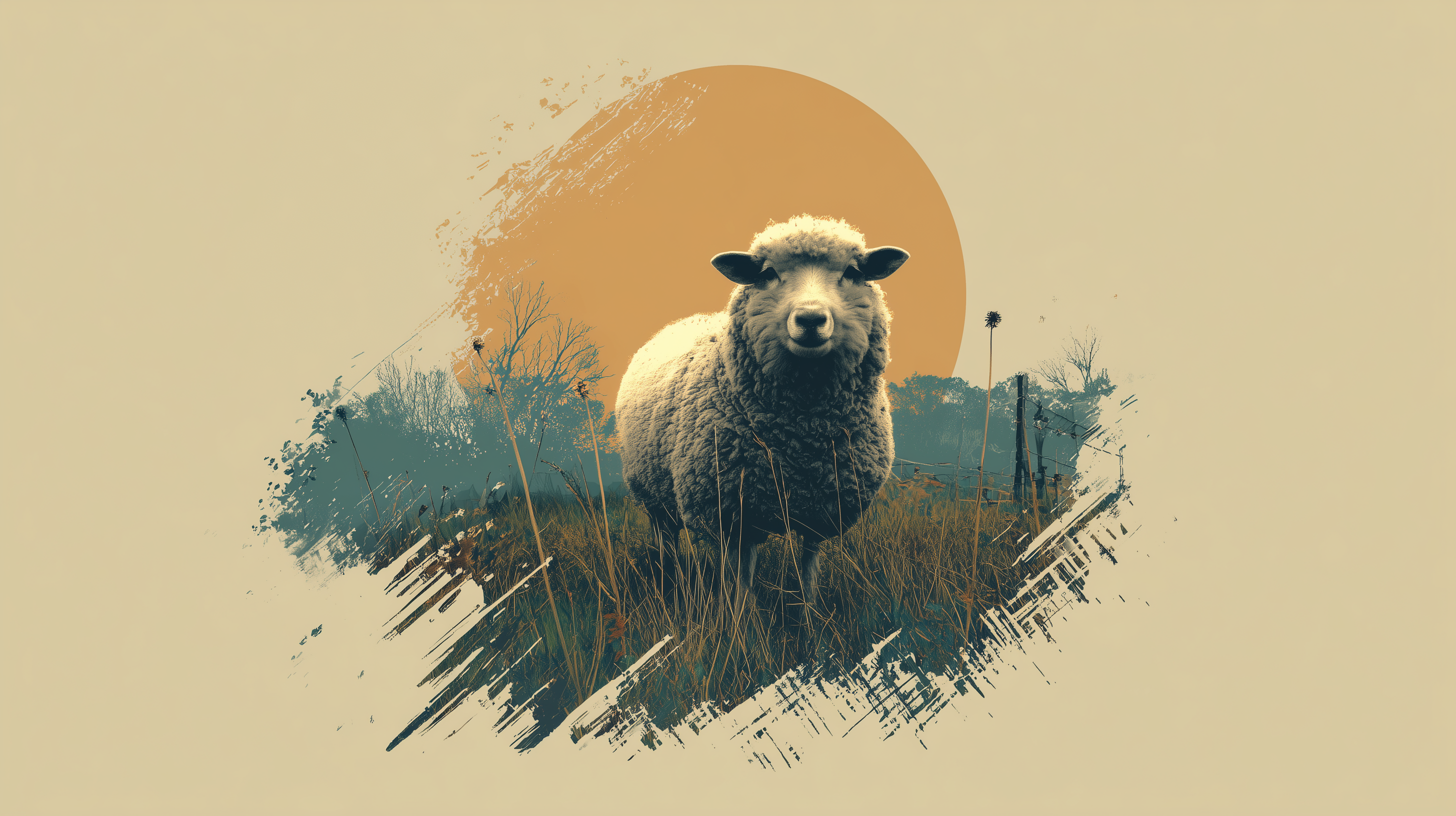 fond d'écran Mouton 5k pc téléchargement gratuit