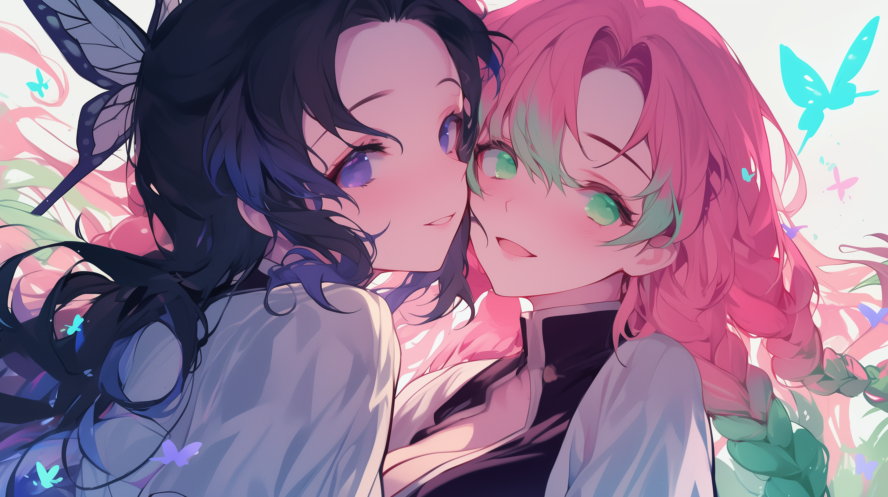 fond d'écran Mitsuri Kanroji personnalisé téléchargement gratuit