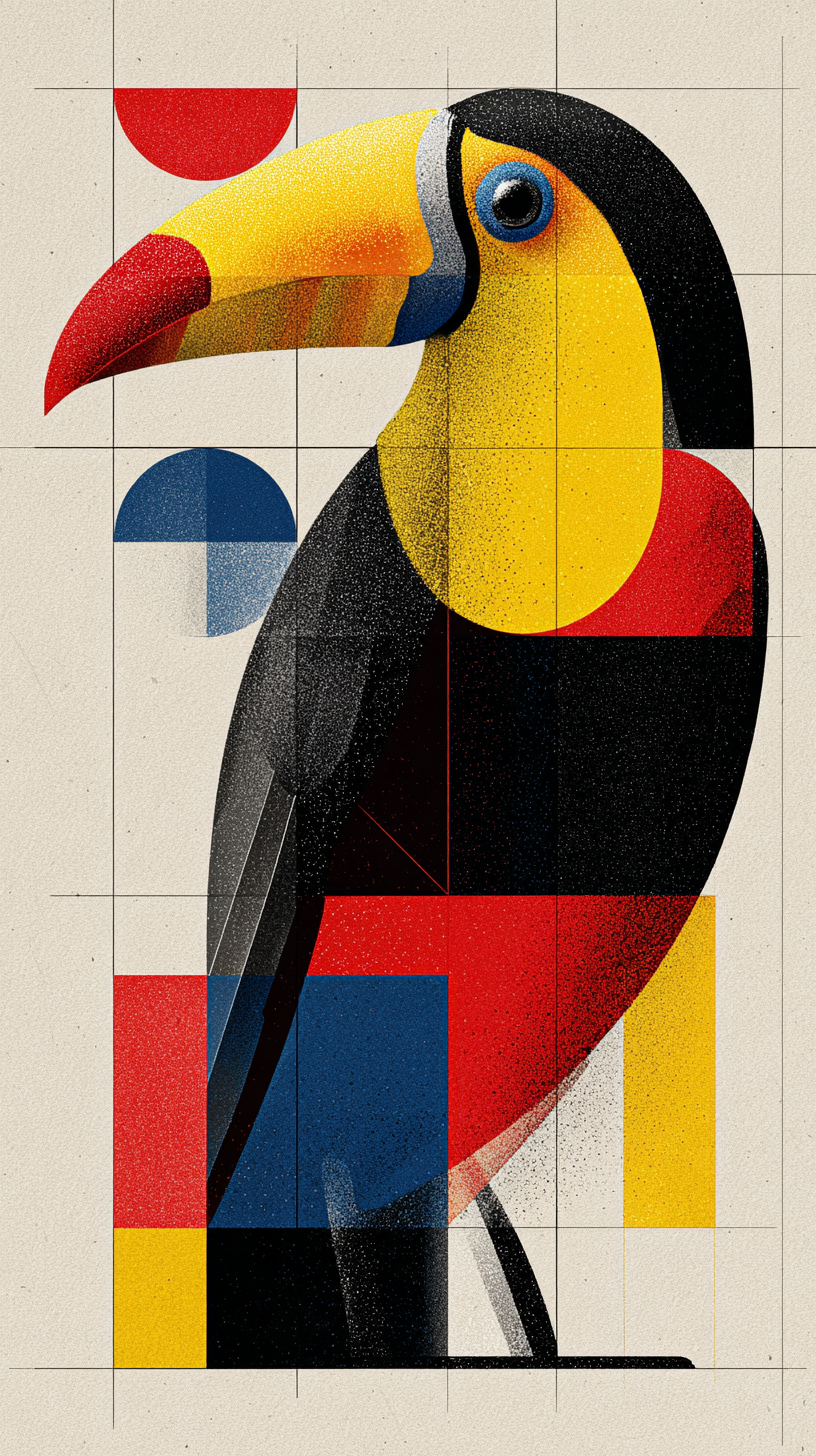 fond d'écran Toucan téléphone Huawei télécharger gratuit