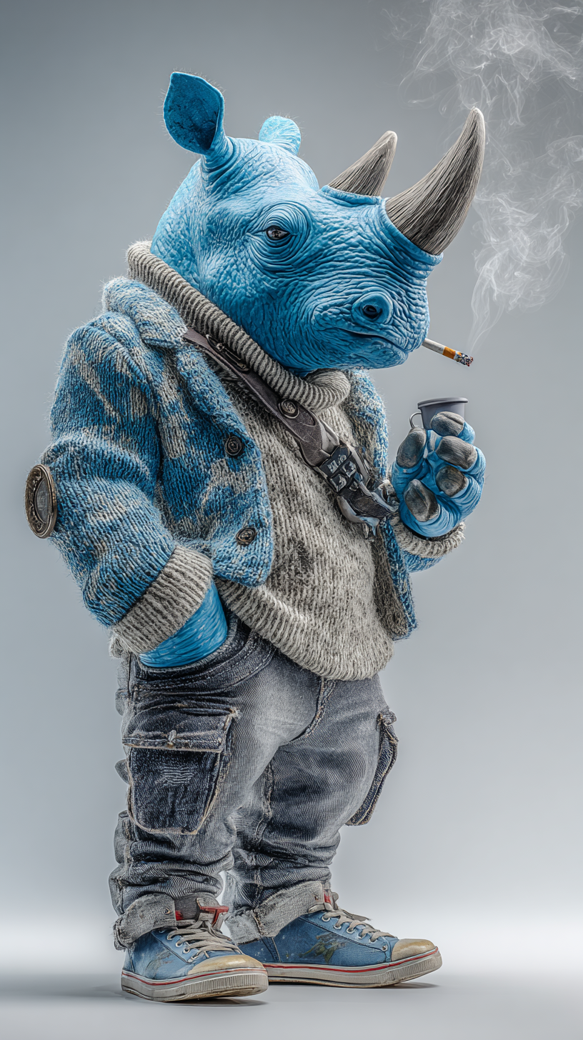 fond d'écran Rhinoceros téléphone Xiaomi gratuit