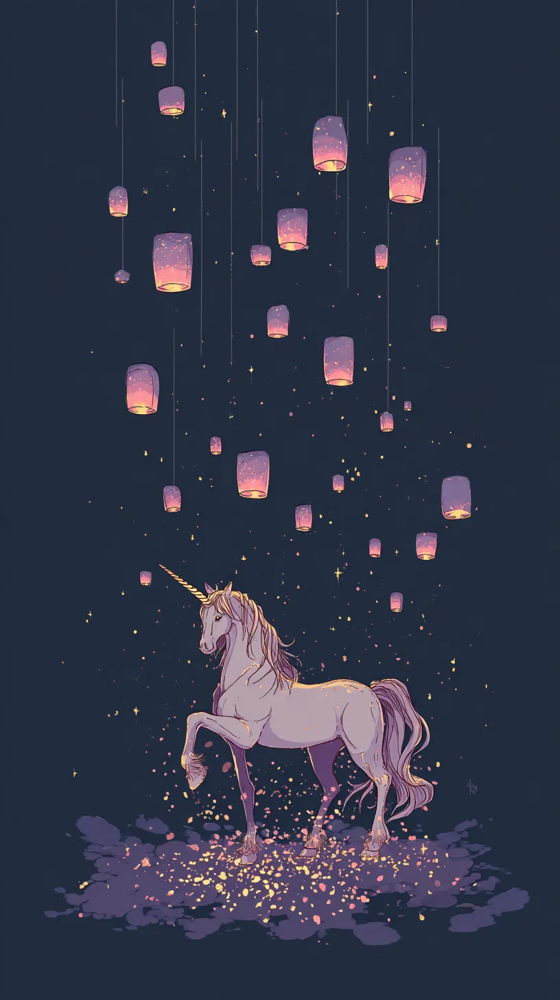 fond d'écran Licorne updated téléphone Oppo gratuit