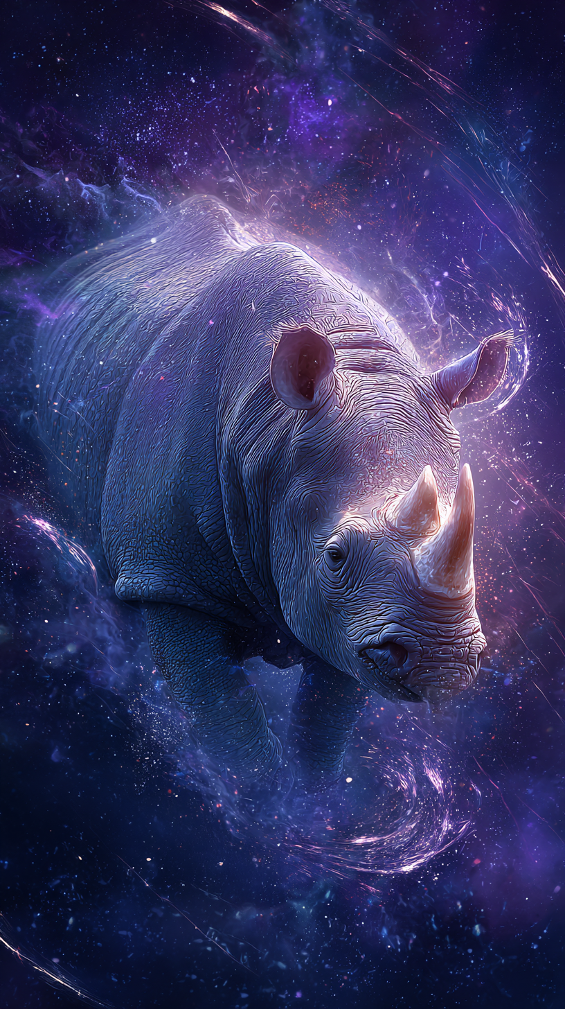 fond d'écran Rhinoceros de téléphone gratuit