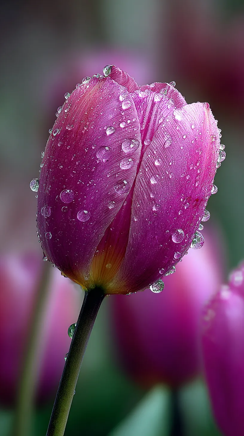 fond d'écran Tulipe updated iphone 4k gratuit