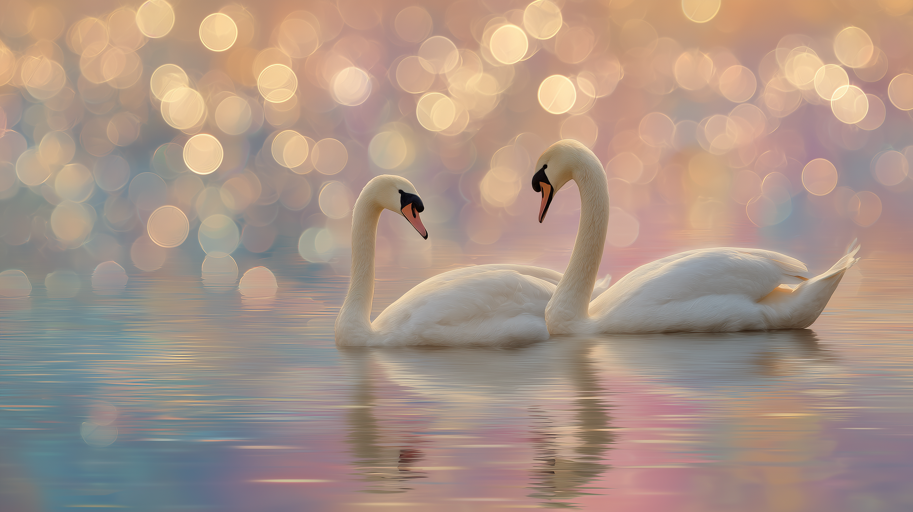 fond d'écran Cygne pc 1920x1080 hd téléchargement gratuit