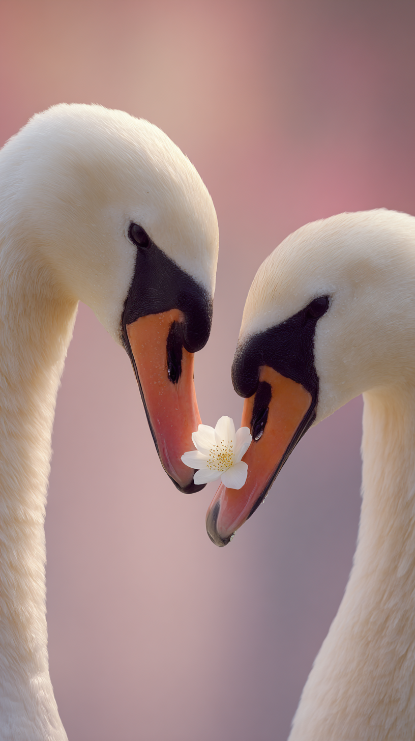 fond d'écran Cygne iphone xr télécharger gratuit