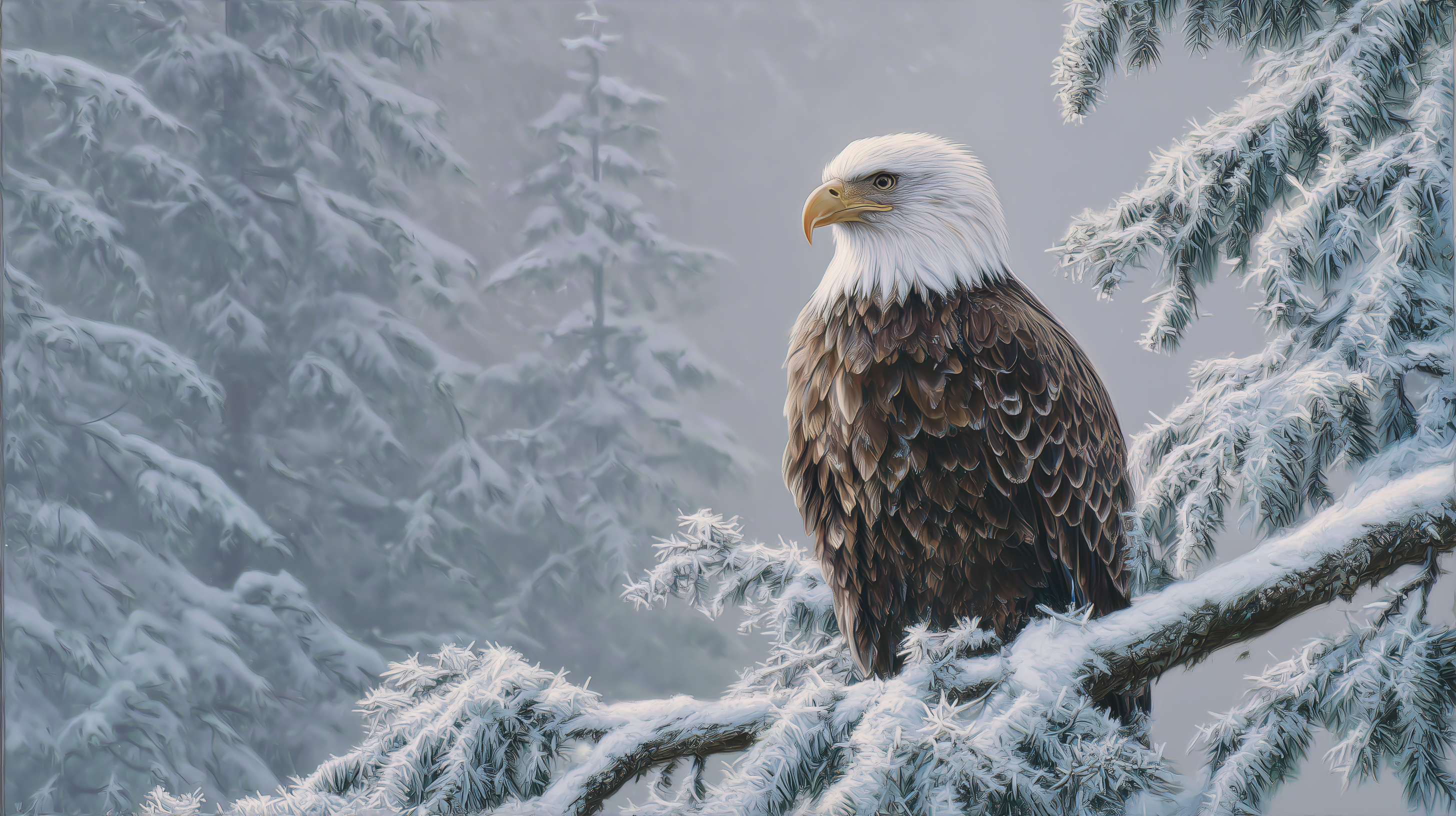 fond d'écran Pygargue à tête blanche 2560x1600 hd téléchargement gratuit