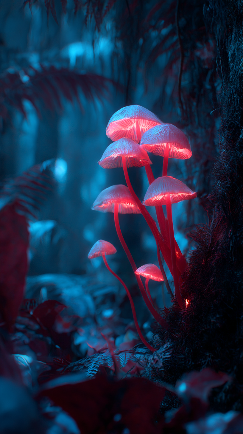 fond d'écran Champignon iphone 4k gratuit