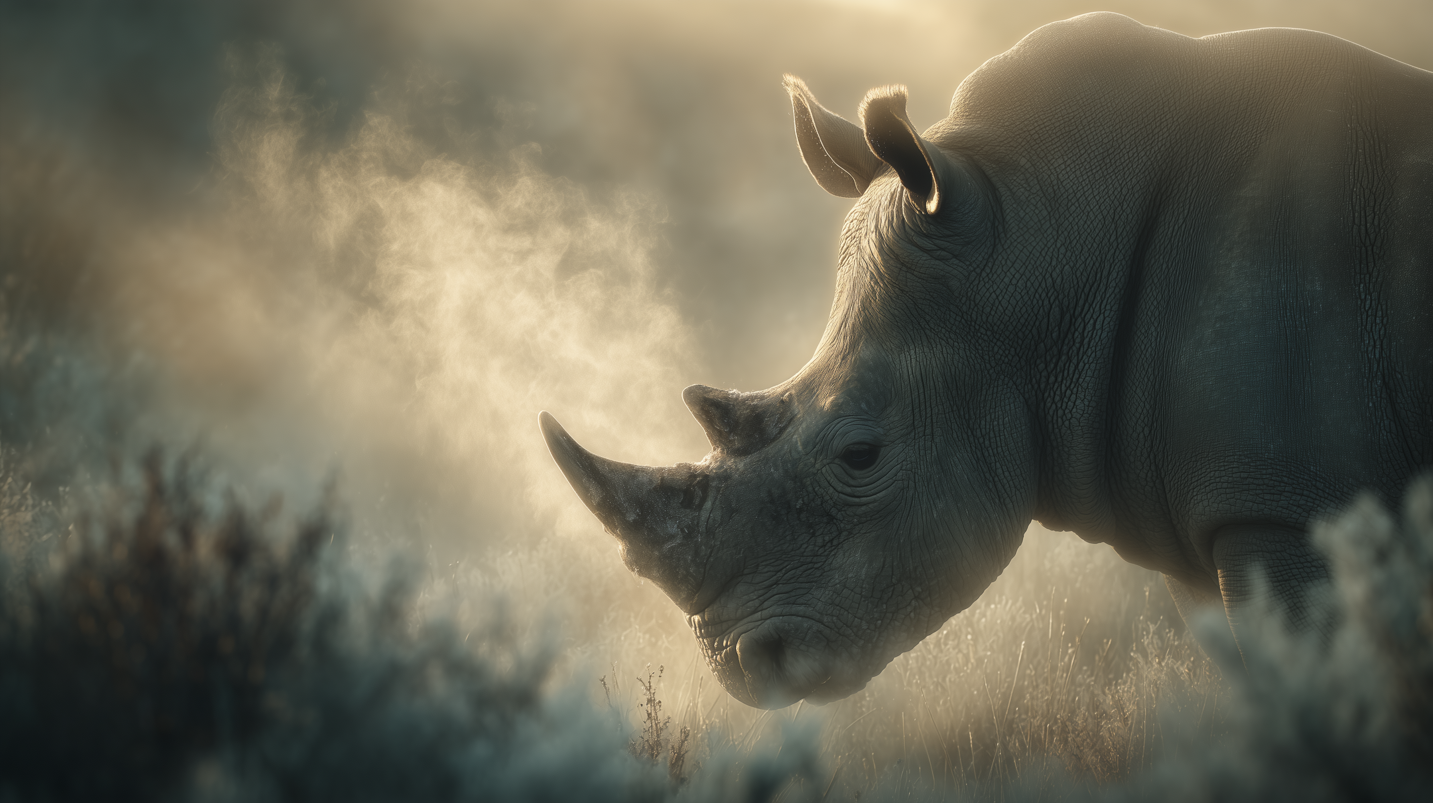 fond d'écran Rhinoceros 4k 3840x2160 téléchargement gratuit
