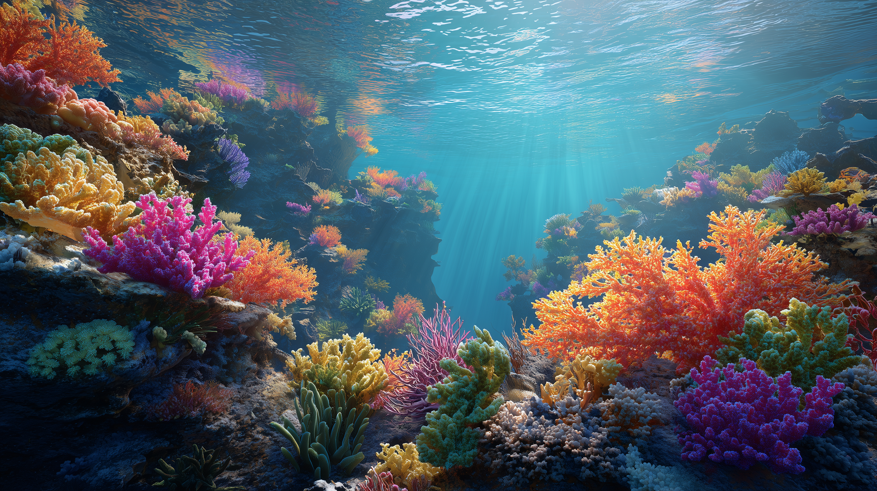 dell fond d'écran recif corail téléchargement gratuit