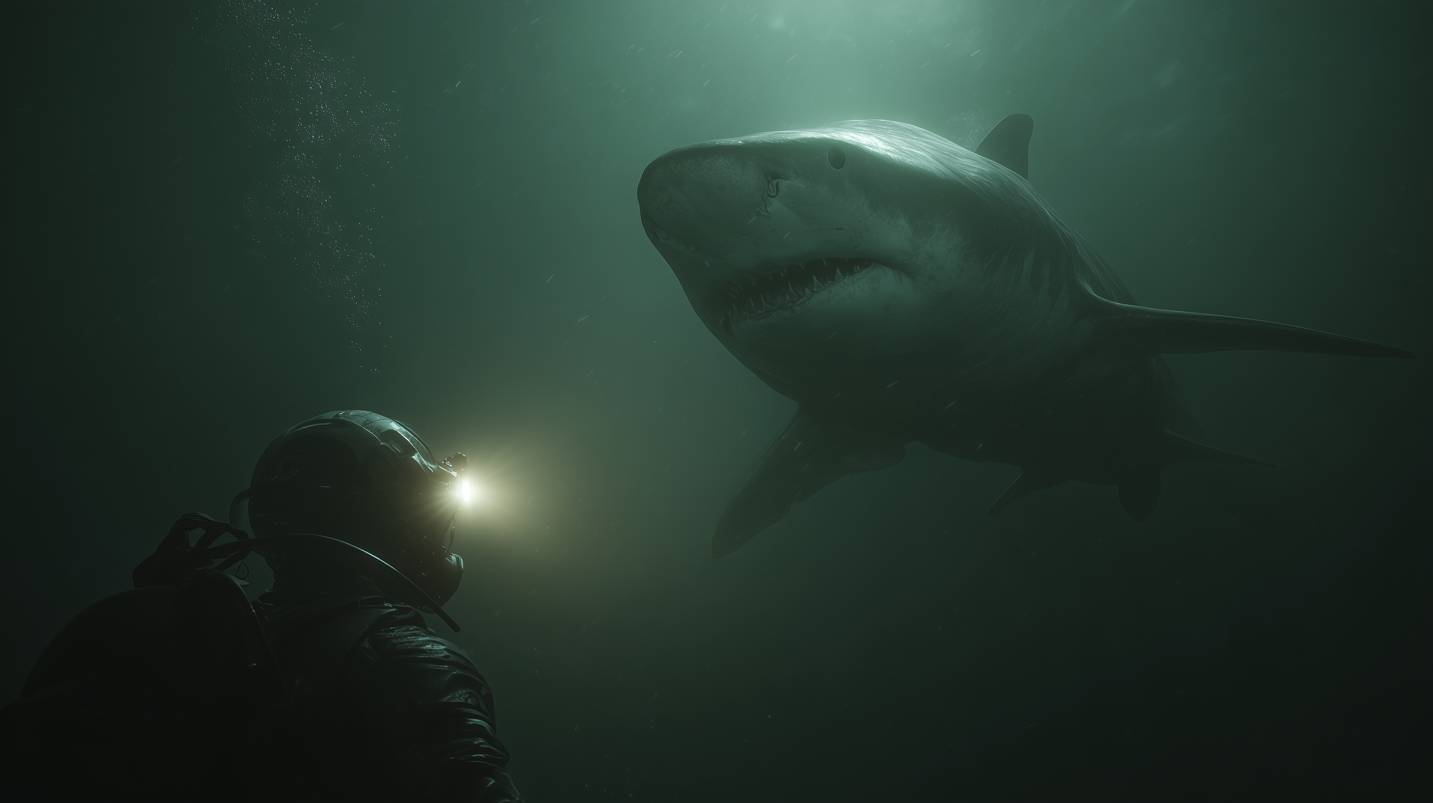 fond d'écran Requin windows 11 gratuit téléchargement gratuit