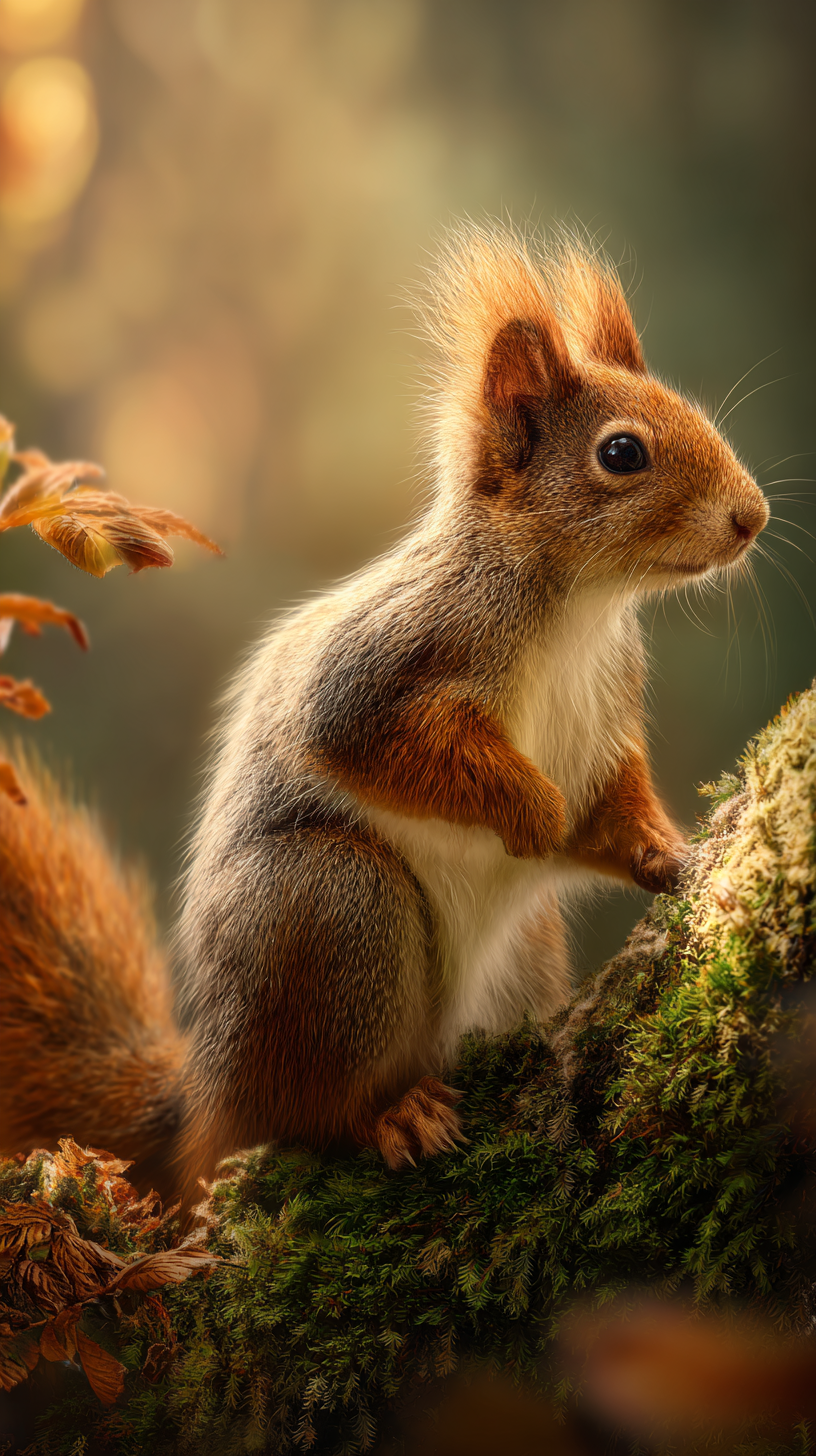 fond d'écran Écureuil iphone 14 pro max gratuit