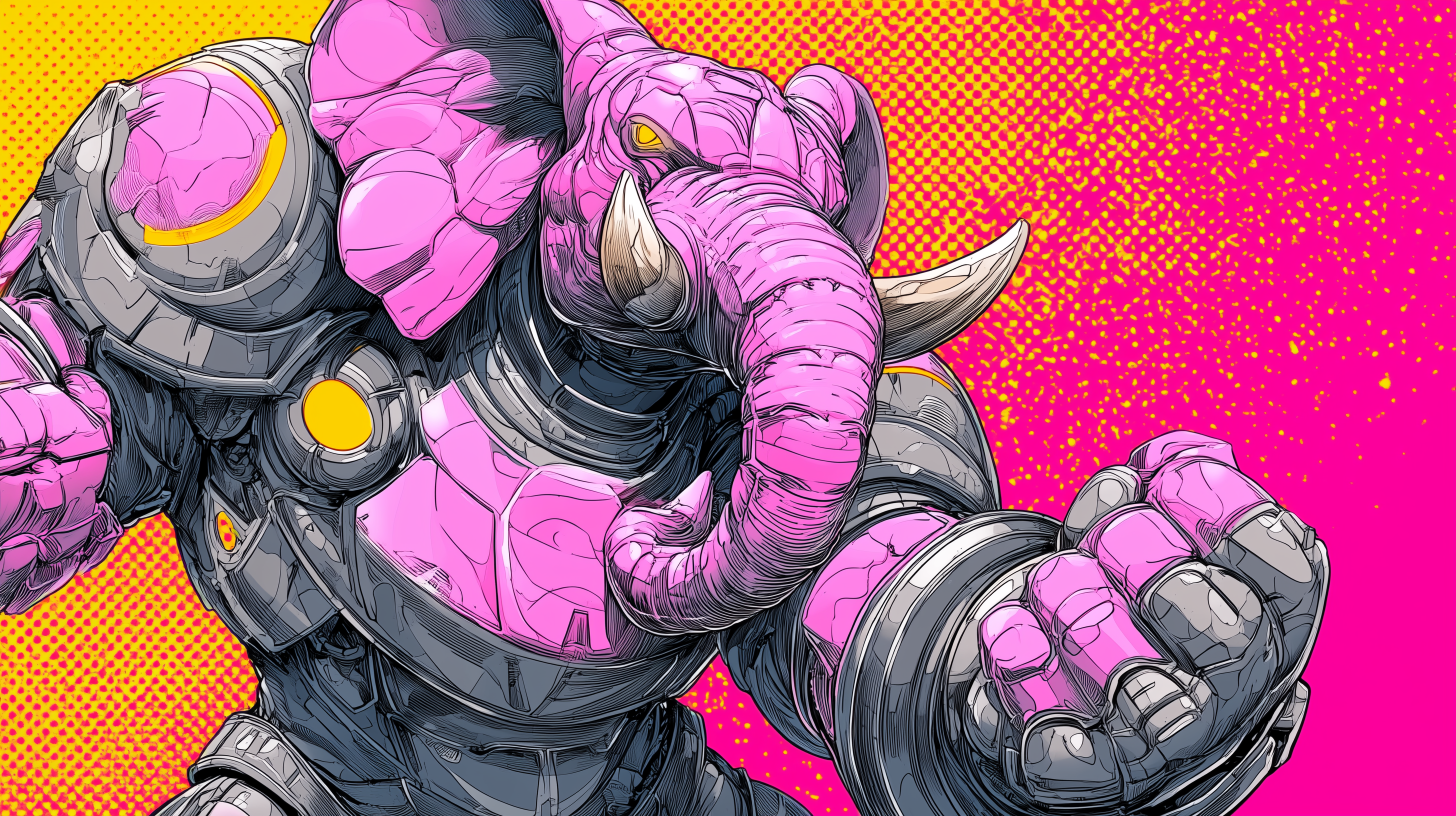 fond d'écran Éléphant 4k 2560x1440 téléchargement gratuit