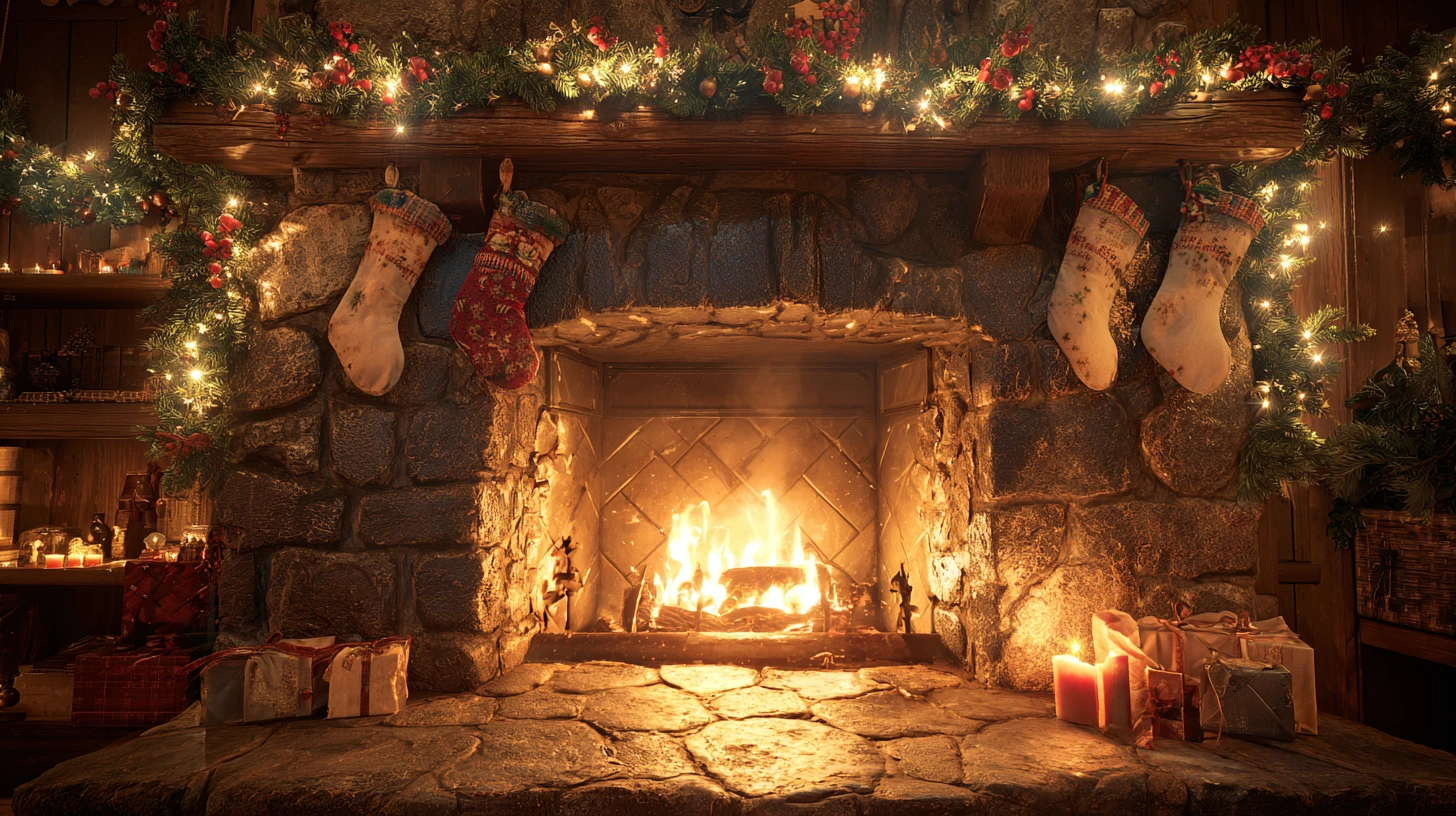 fond d'écran Noël updated MSI téléchargement gratuit