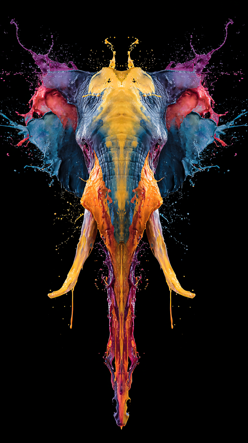 fond d'écran Éléphant android 4k gratuit