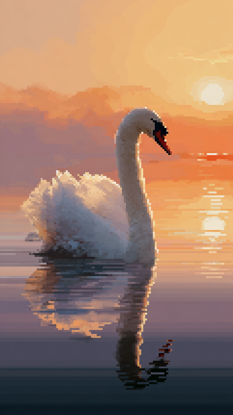 fond d'écran Cygne sans filigrane pour téléphone portable gratuit