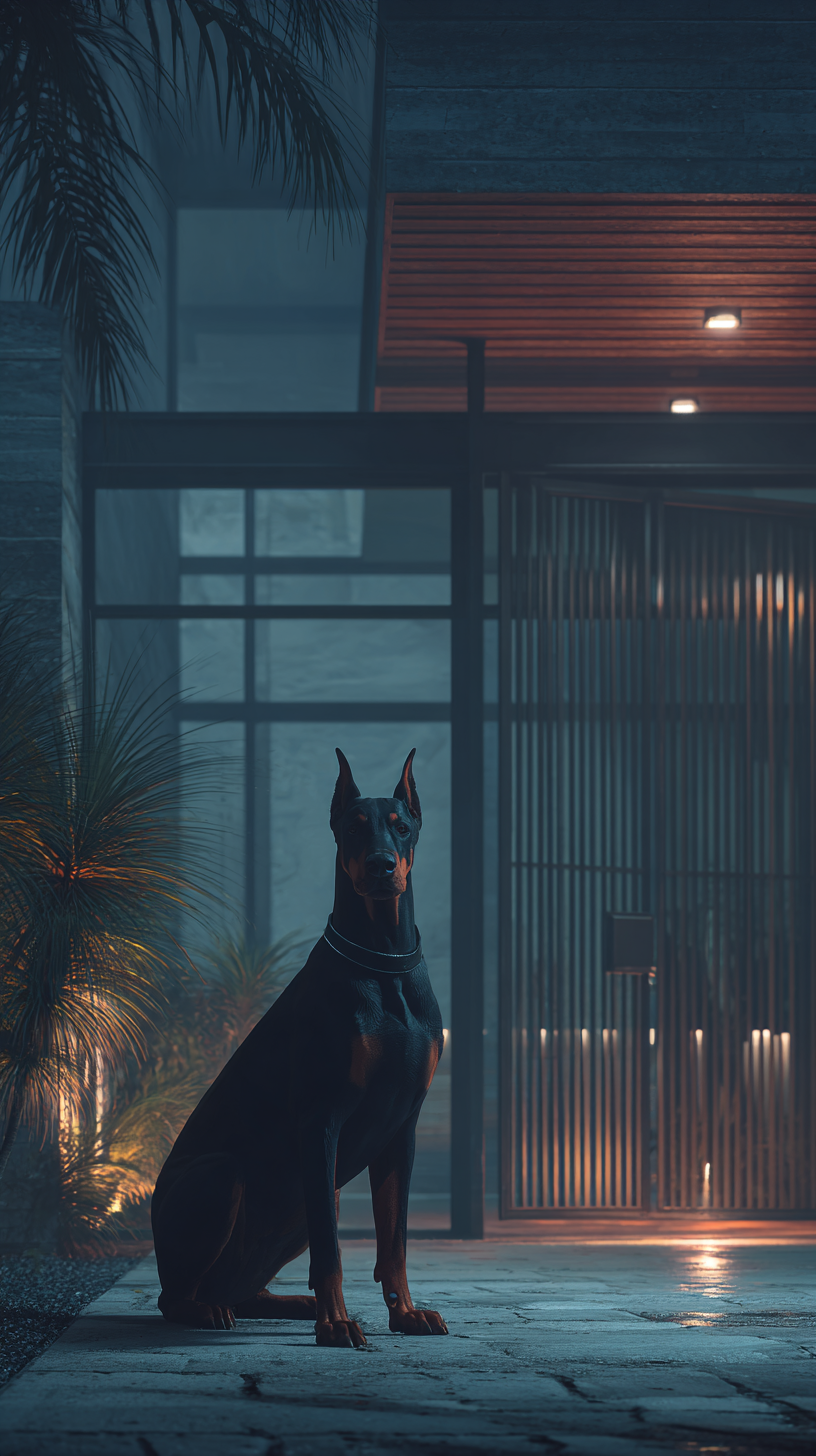 fond d'écran Doberman gratuit android gratuit