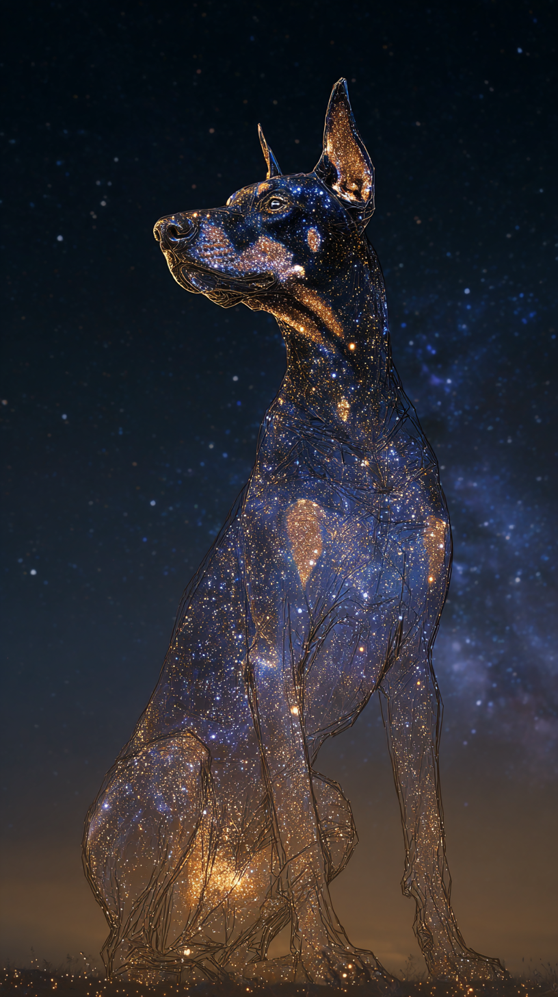 fond d'écran Doberman téléphone télécharger gratuit