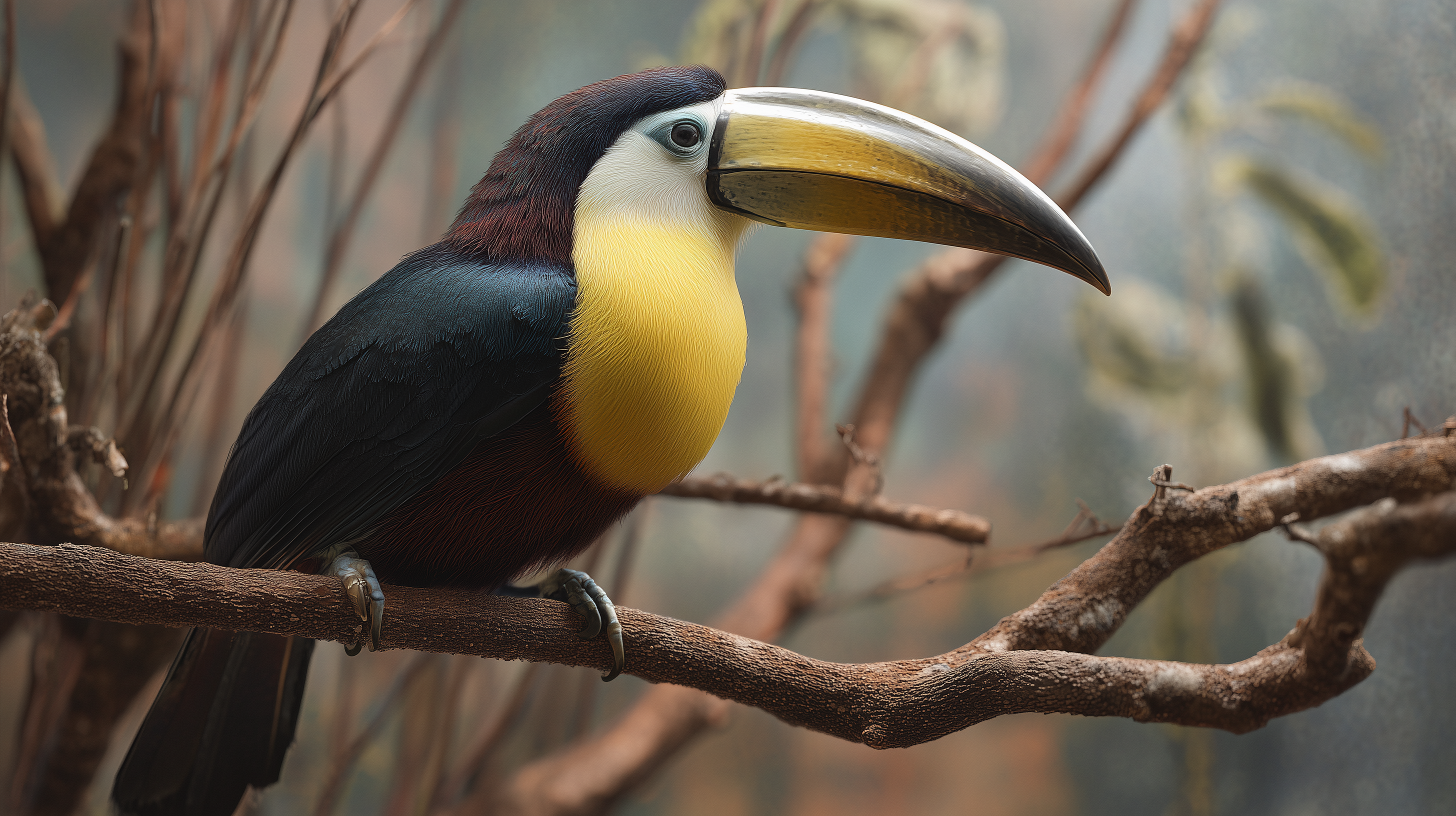 fond d'écran Toucan pc windows 11 téléchargement gratuit