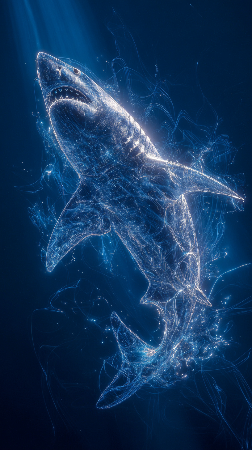 fond d'écran Requin android 4k gratuit