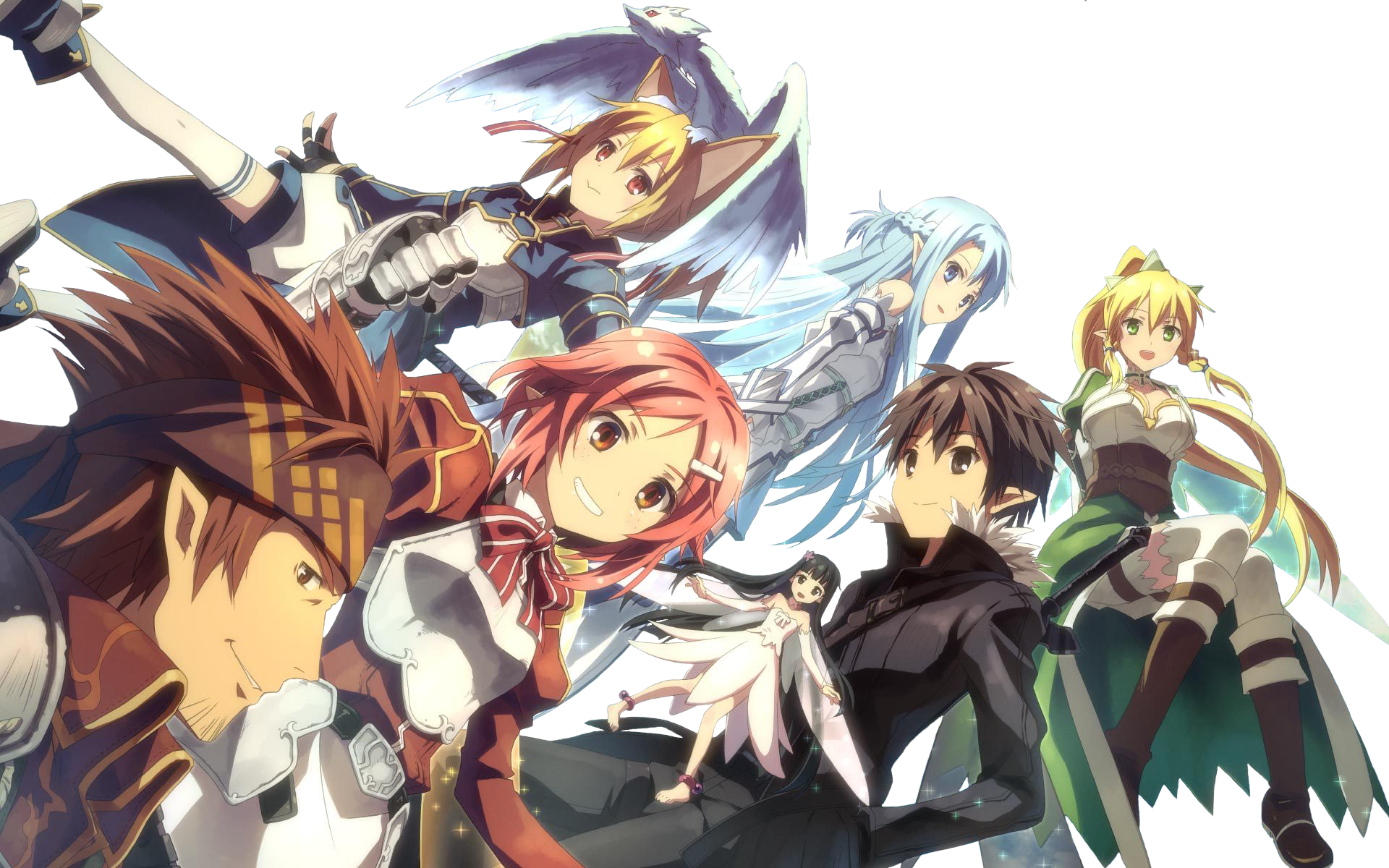fond d'écran Sword Art Online 4k windows téléchargement gratuit