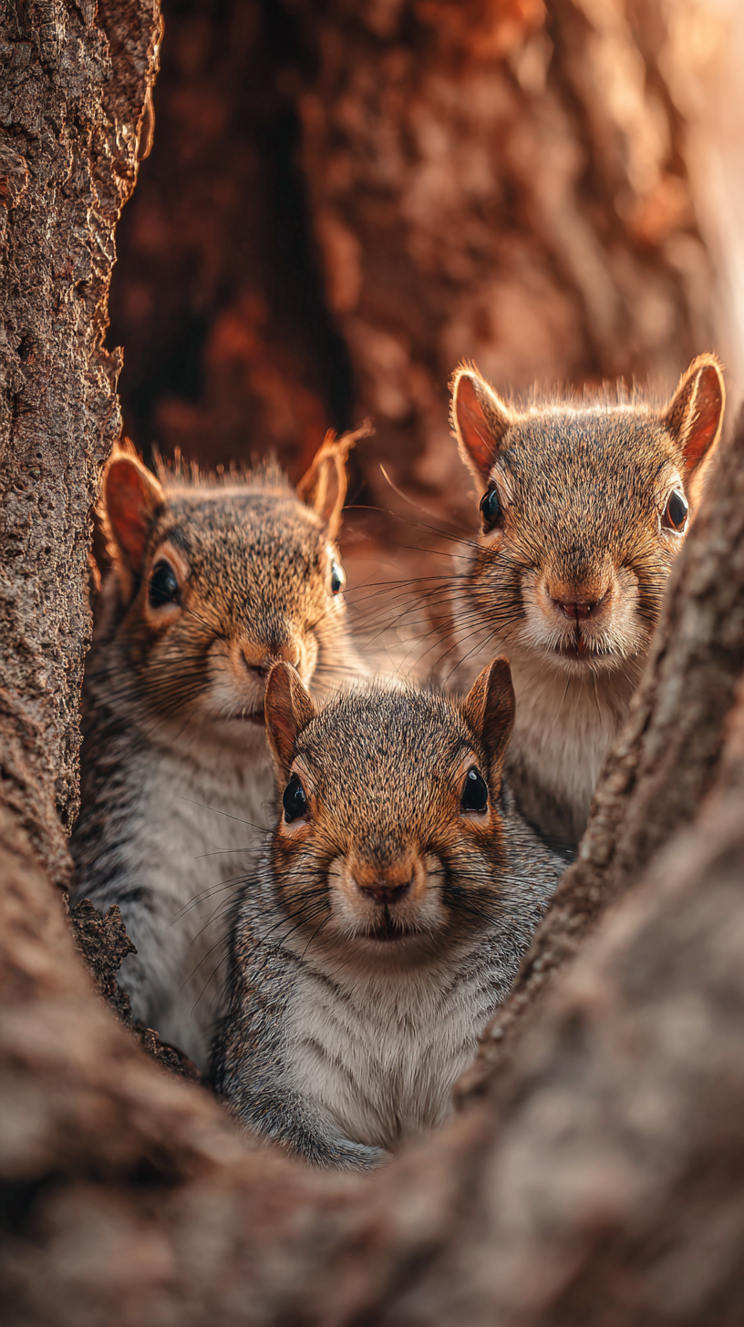 xiaomi fond d'écran Écureuil gratuit